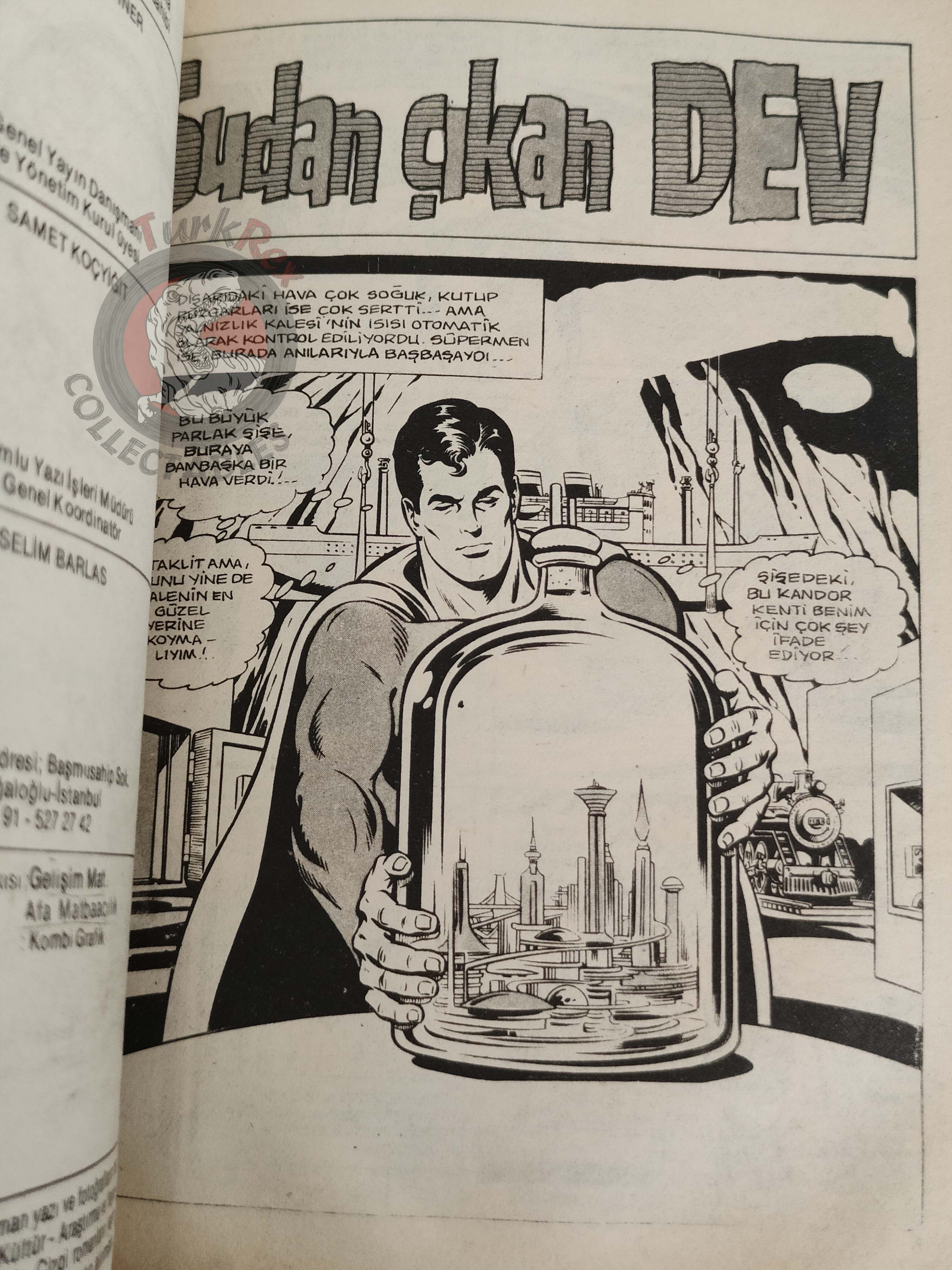 Superman Vol #10 1990 Turkish Comic Turkey #369 #370 Batman #252 Aquaman #62