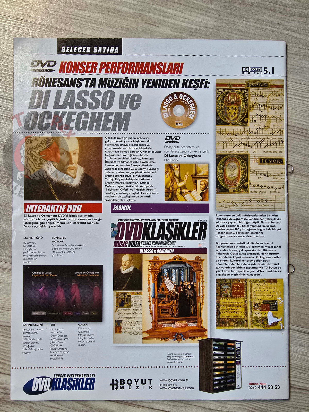 DVD Classics 2004 Led Zeppelin Bio Special Issue Turkish Mag Turkey