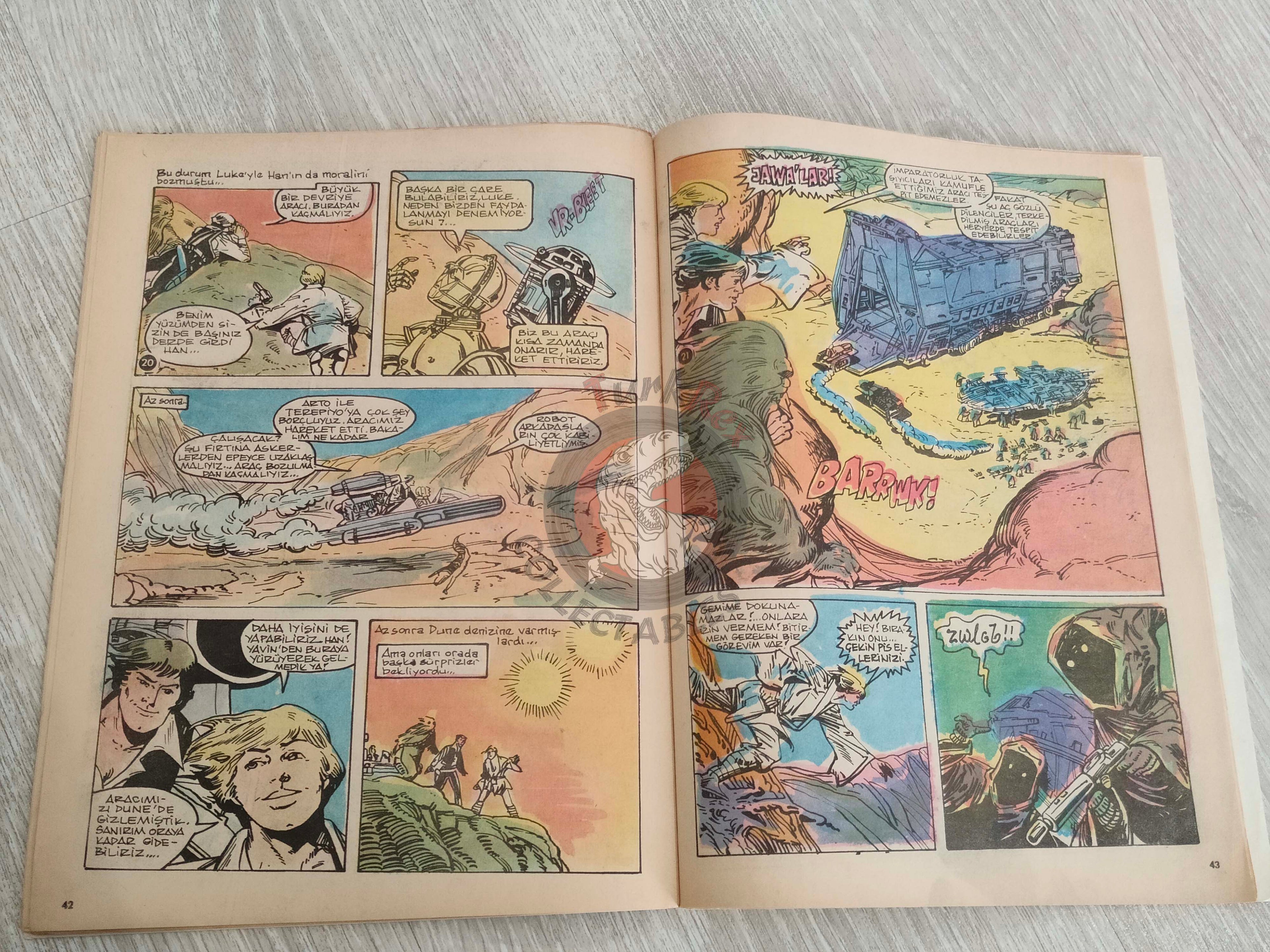 Tercüman Çocuk #3 1983 Turkish Comic Turkey Star Wars #31 Pink Panther Corentin