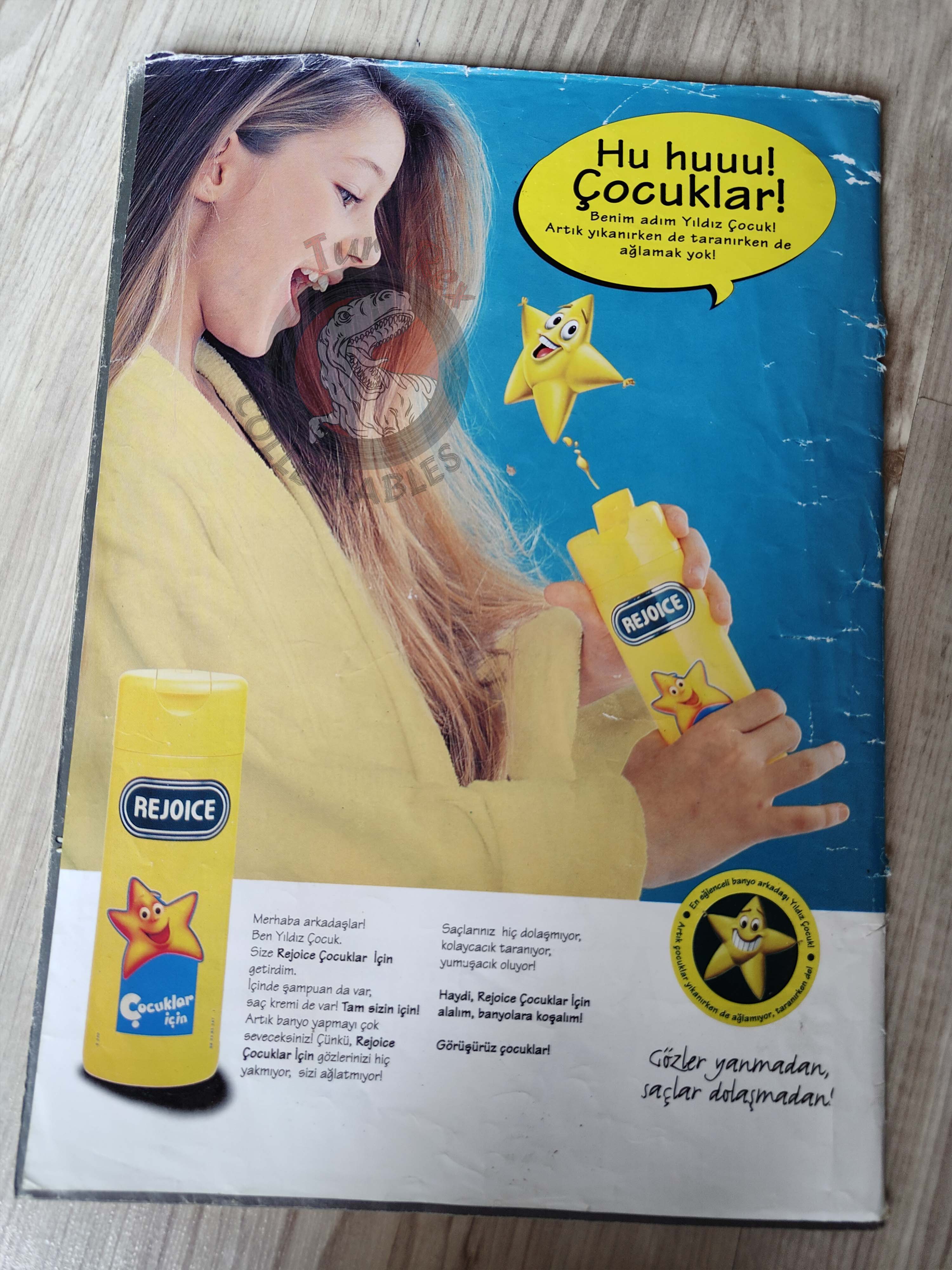 Casper the Friendly Ghost Magazine – Issue #4 1995 Turkish Comic Turkey