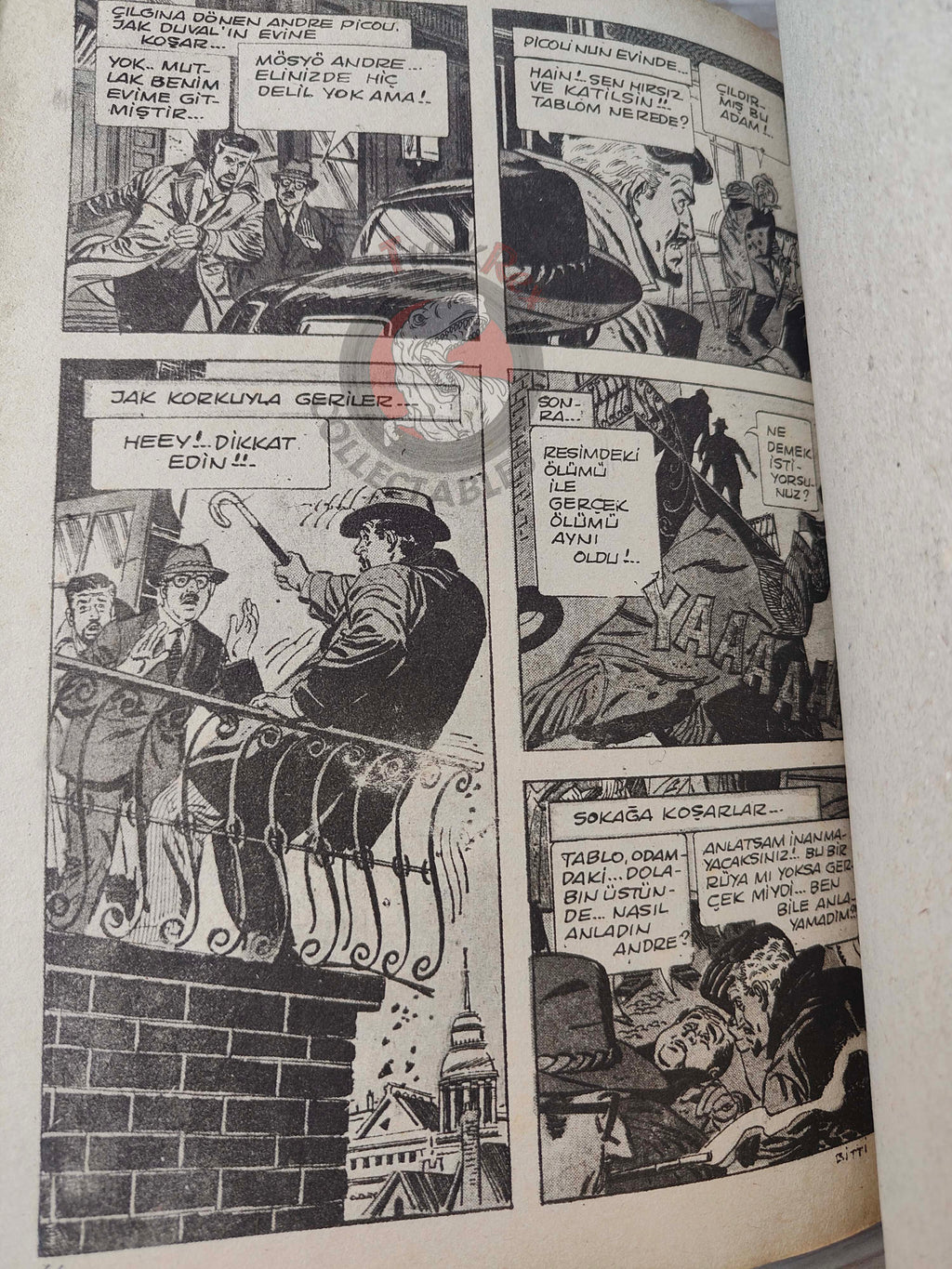 Fotoroman #1 The Pit and the Pendulum Movie 1977 Turkish Comic Turkey Edgar Allan Poe