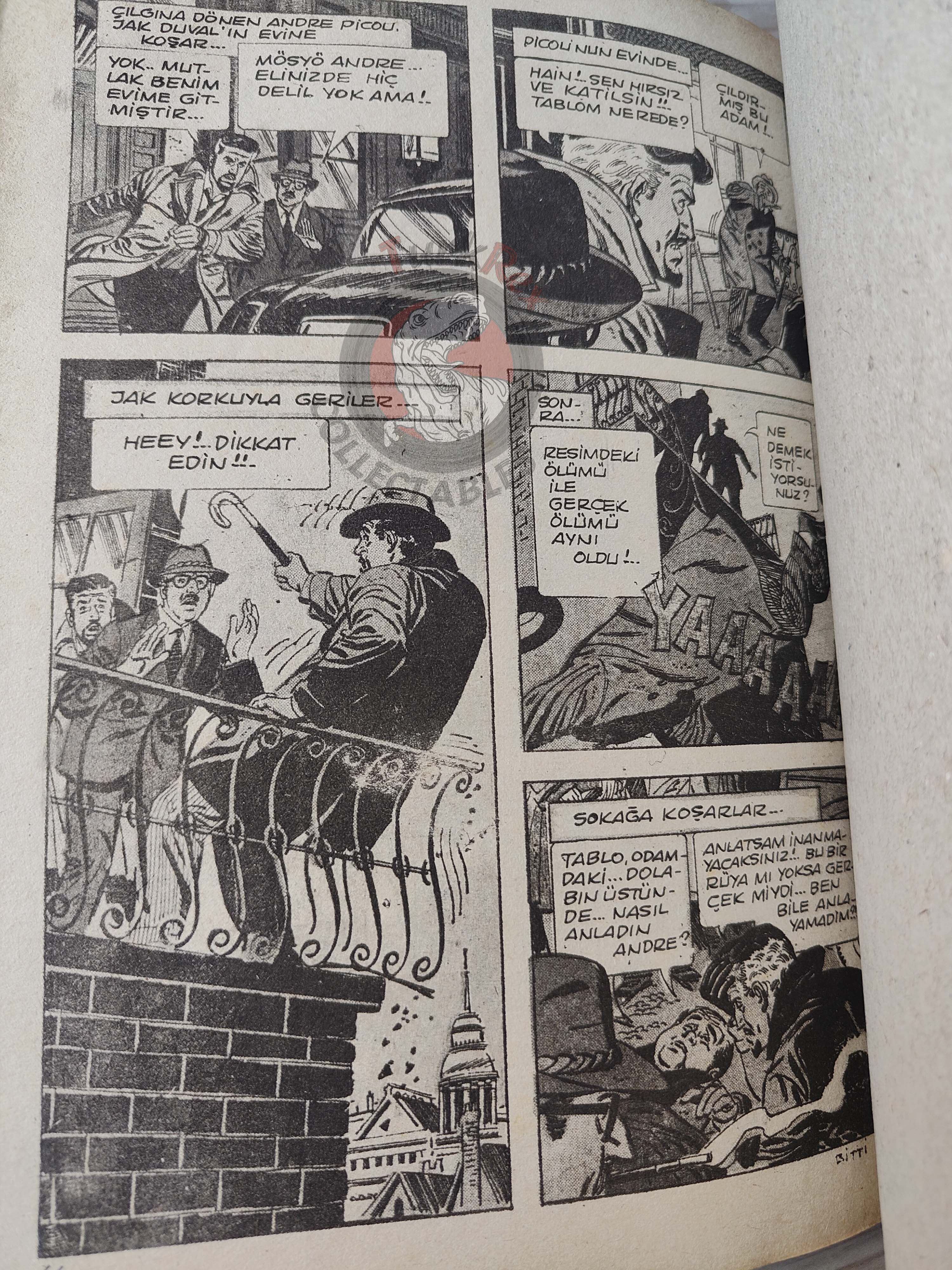 Fotoroman #1 The Pit and the Pendulum Movie 1977 Turkish Comic Turkey Edgar Allan Poe