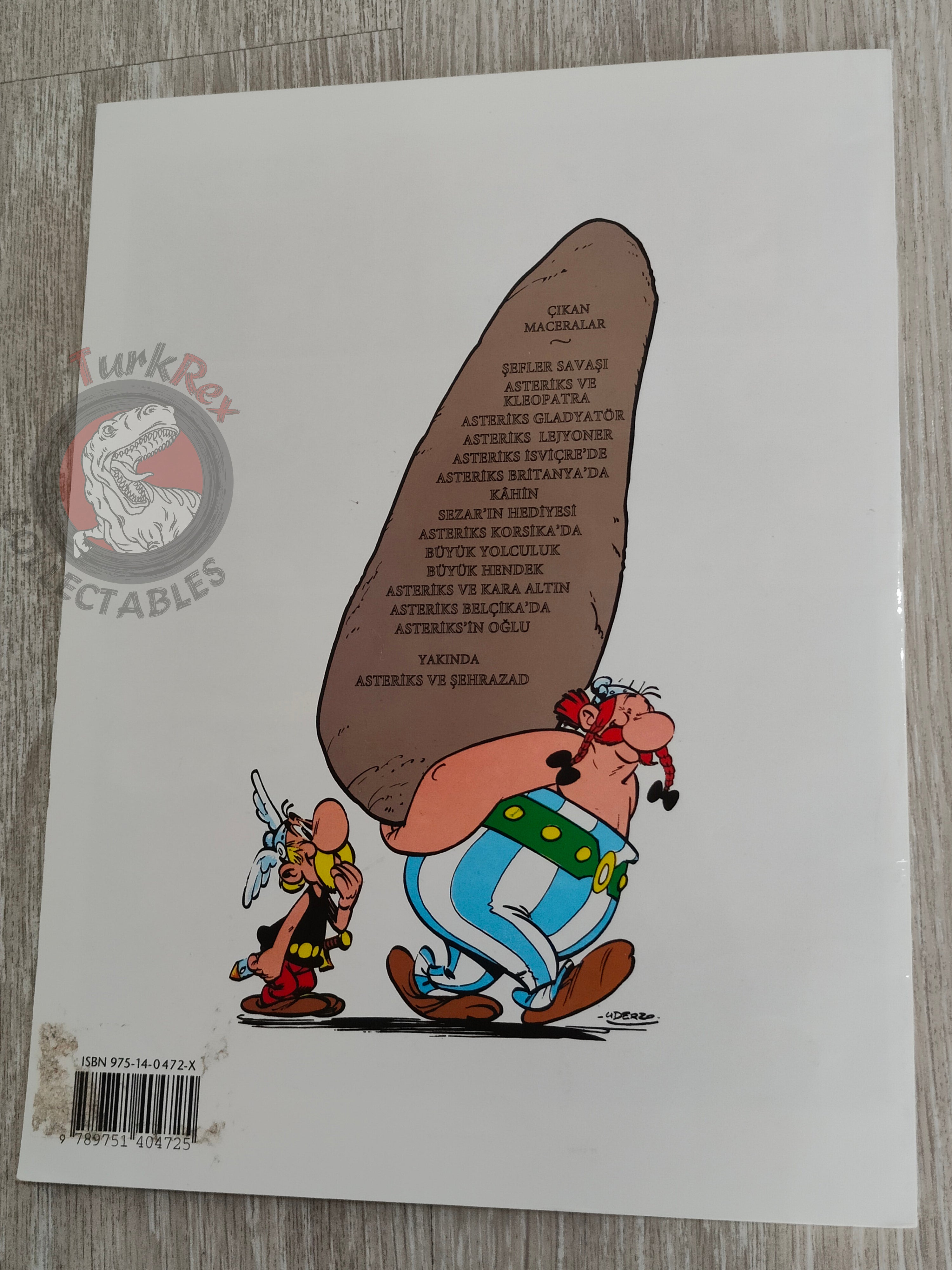 Asterix – Asterix in Switzerland 1996 Turkish Edition Comic Turkey