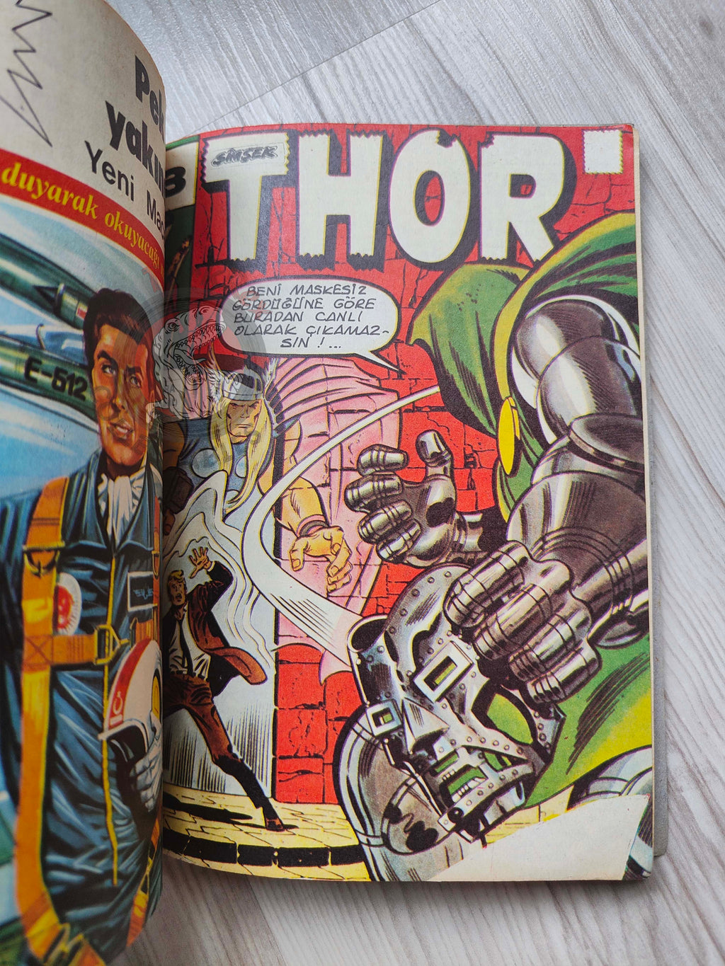 Thor #1 1985 Turkish Comic Turkey The Mighty Thor #178–182 Dr. Doom