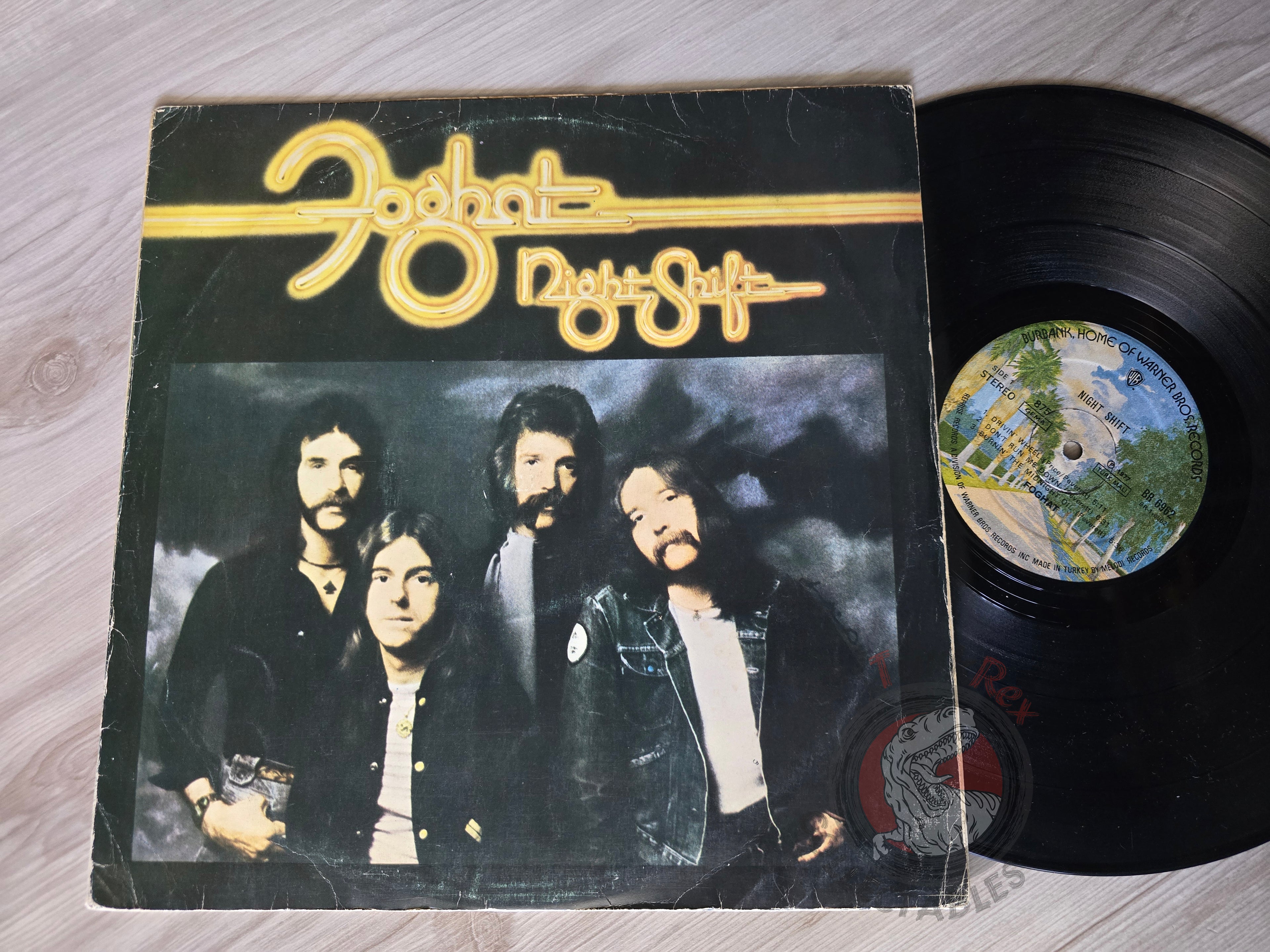 Foghat – Night Shift Turkish Pressing Vinyl Turkey Edition