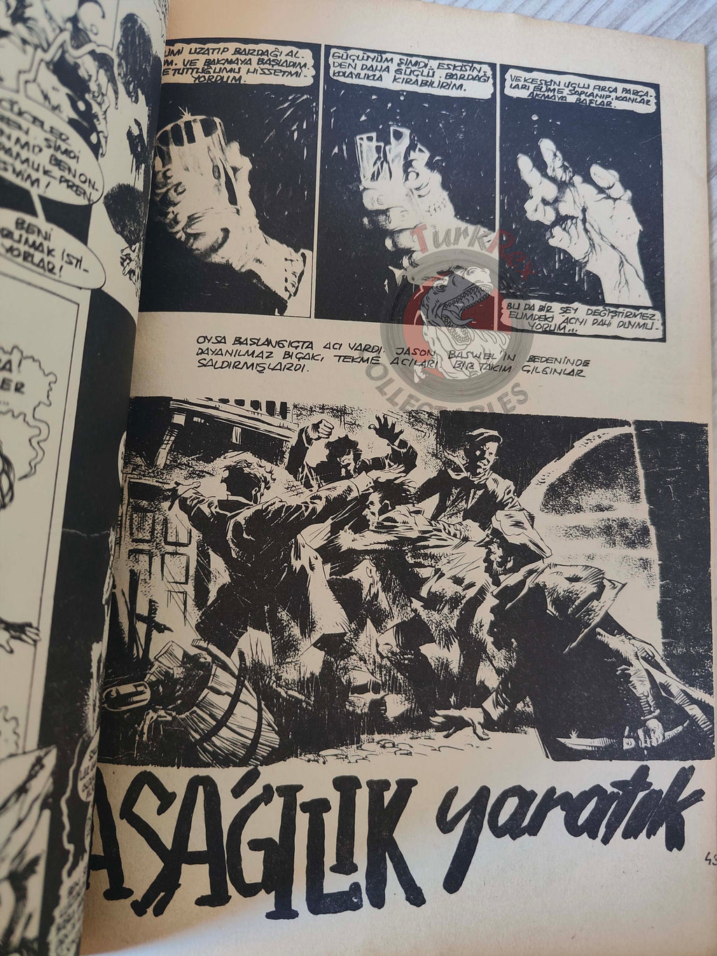 Korku May 1975 Turkish Comic Turkey Vampirella #37 Warren Creepy Eerie