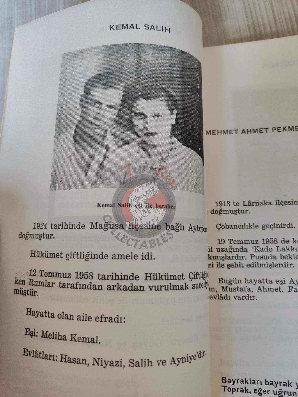 Cyprus Martyrs' Album 1963 1st Turkish Book Turkey Cypriot Killed