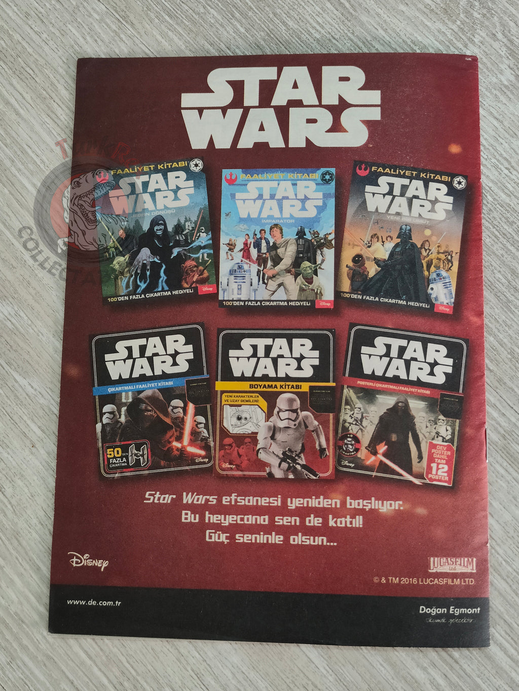 Star Wars: The Force Awakens Activity Book 2016 Turkish Book Turkey