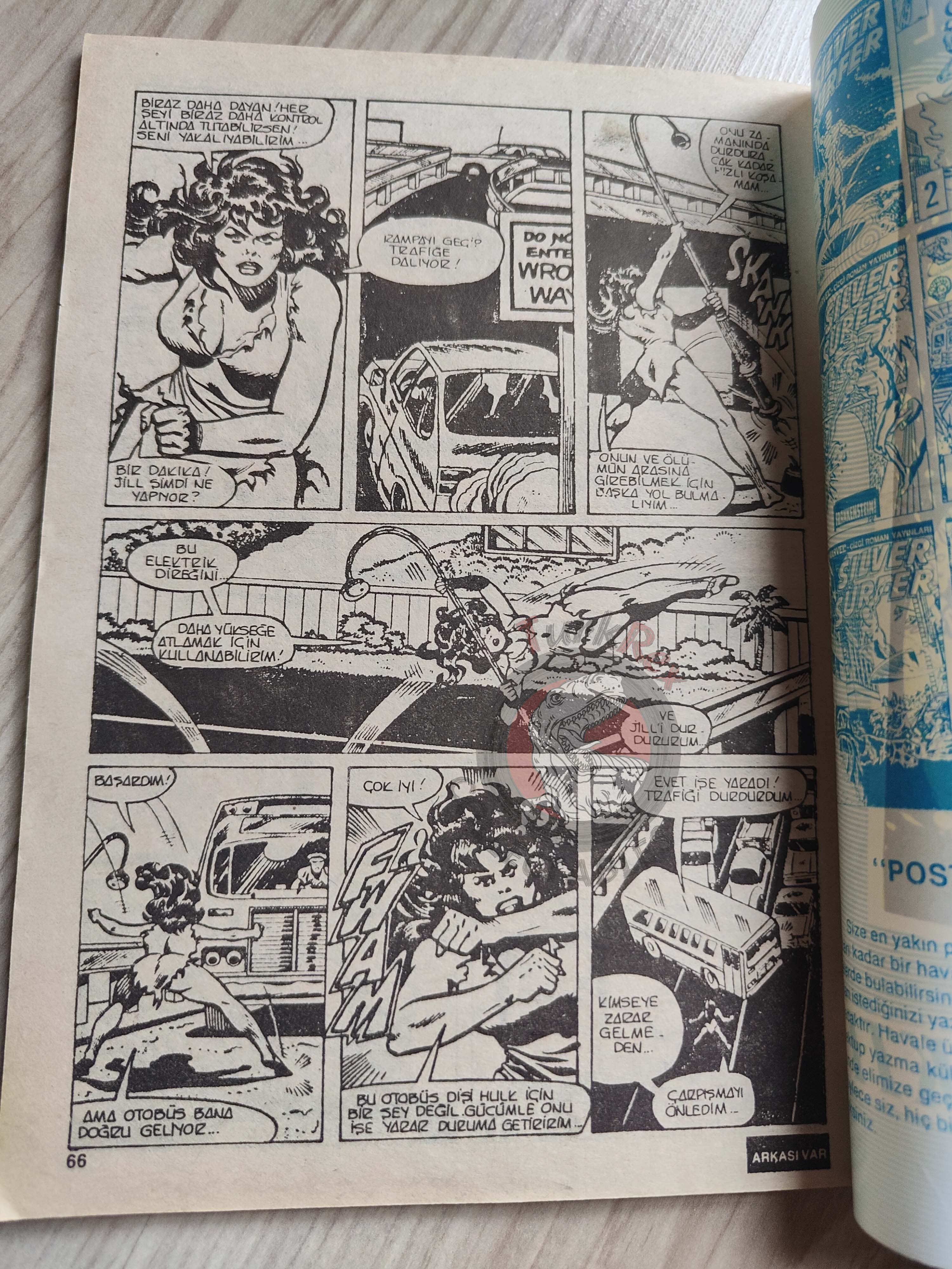 Hulk #18 1988 Turkish Comic Turkey cover Rampaging #7 #95 She-Hulk