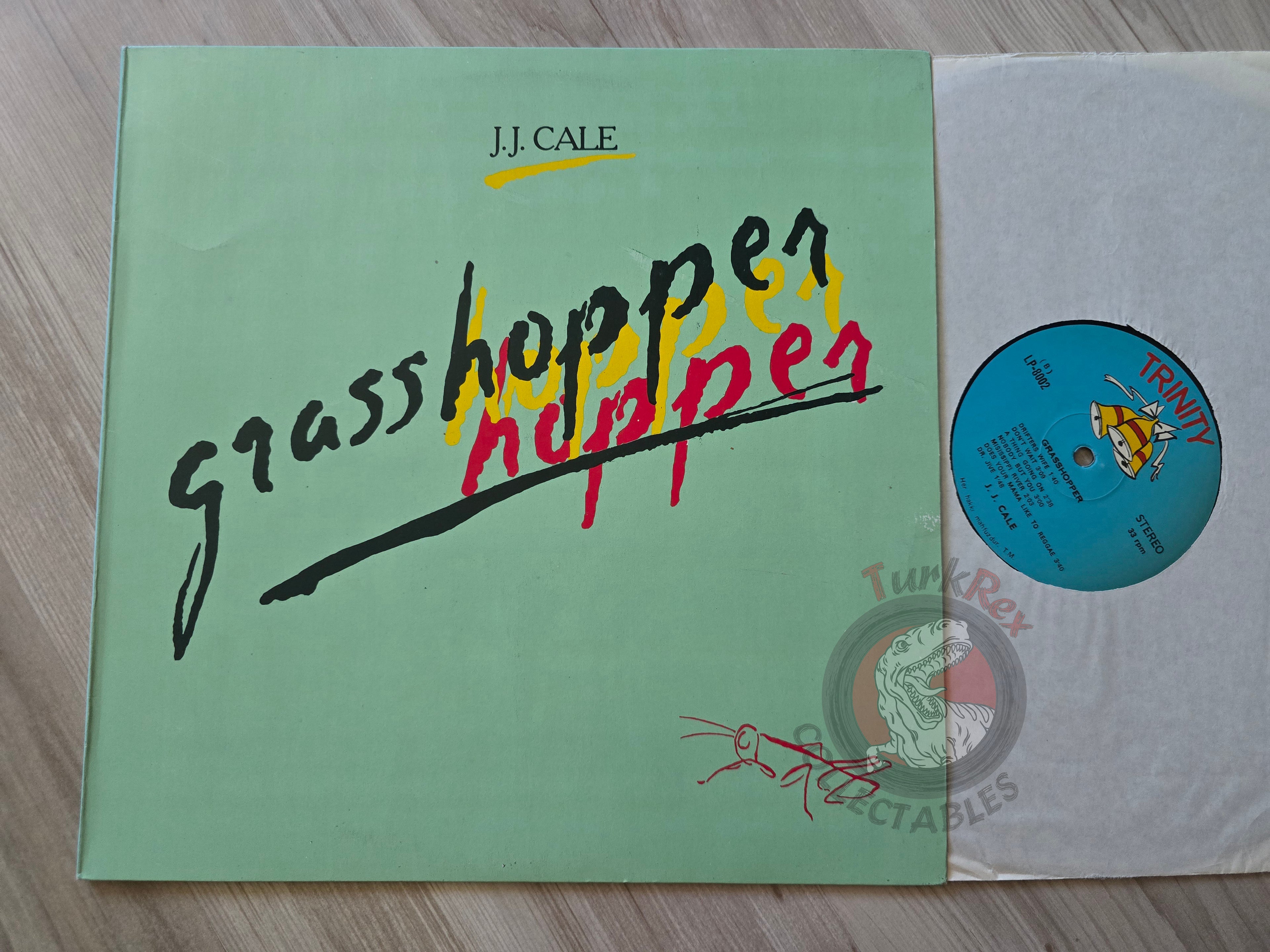 J.J. Cale – Grasshopper Turkish Pressing Vinyl Turkey Edition