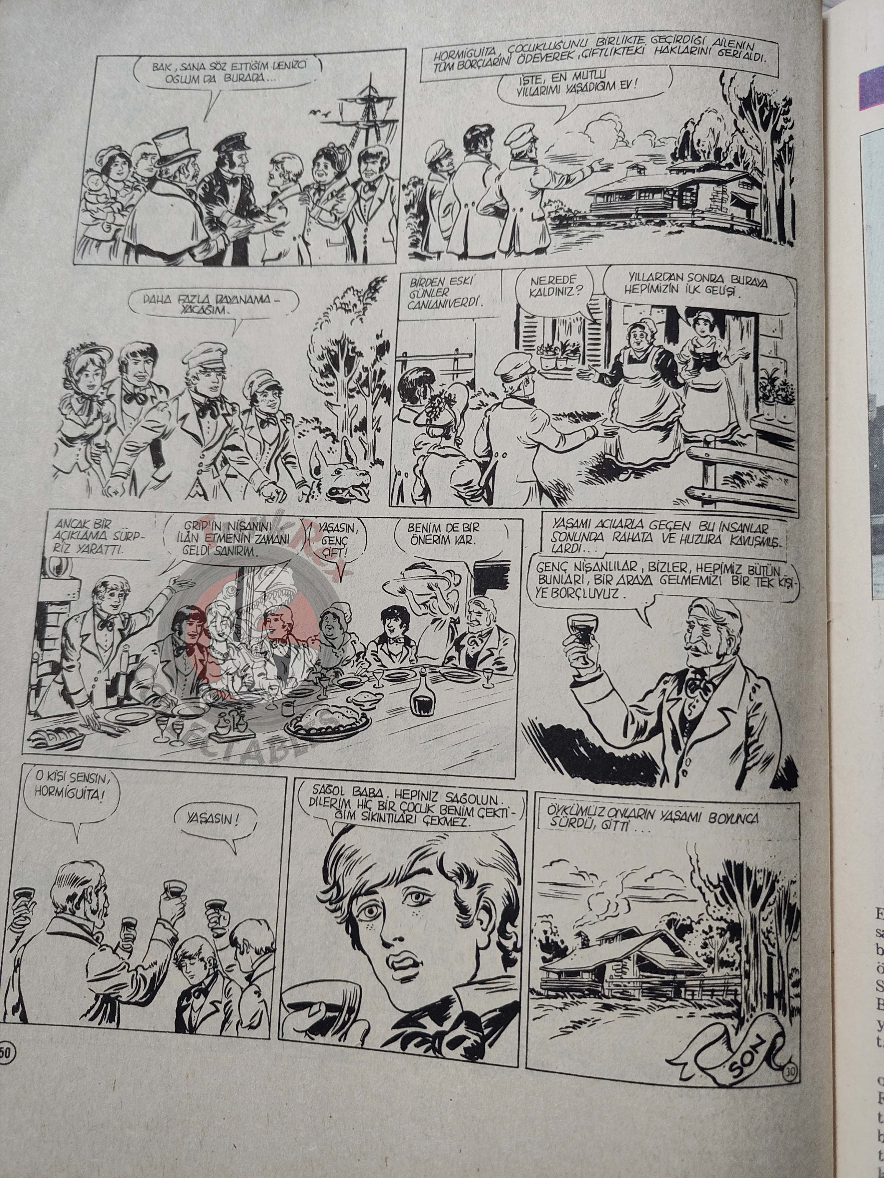 Milliyet Çocuk #50 1979 Turkish Comic Turkey Joyas Literarias Juveniles #126 Jules Verne