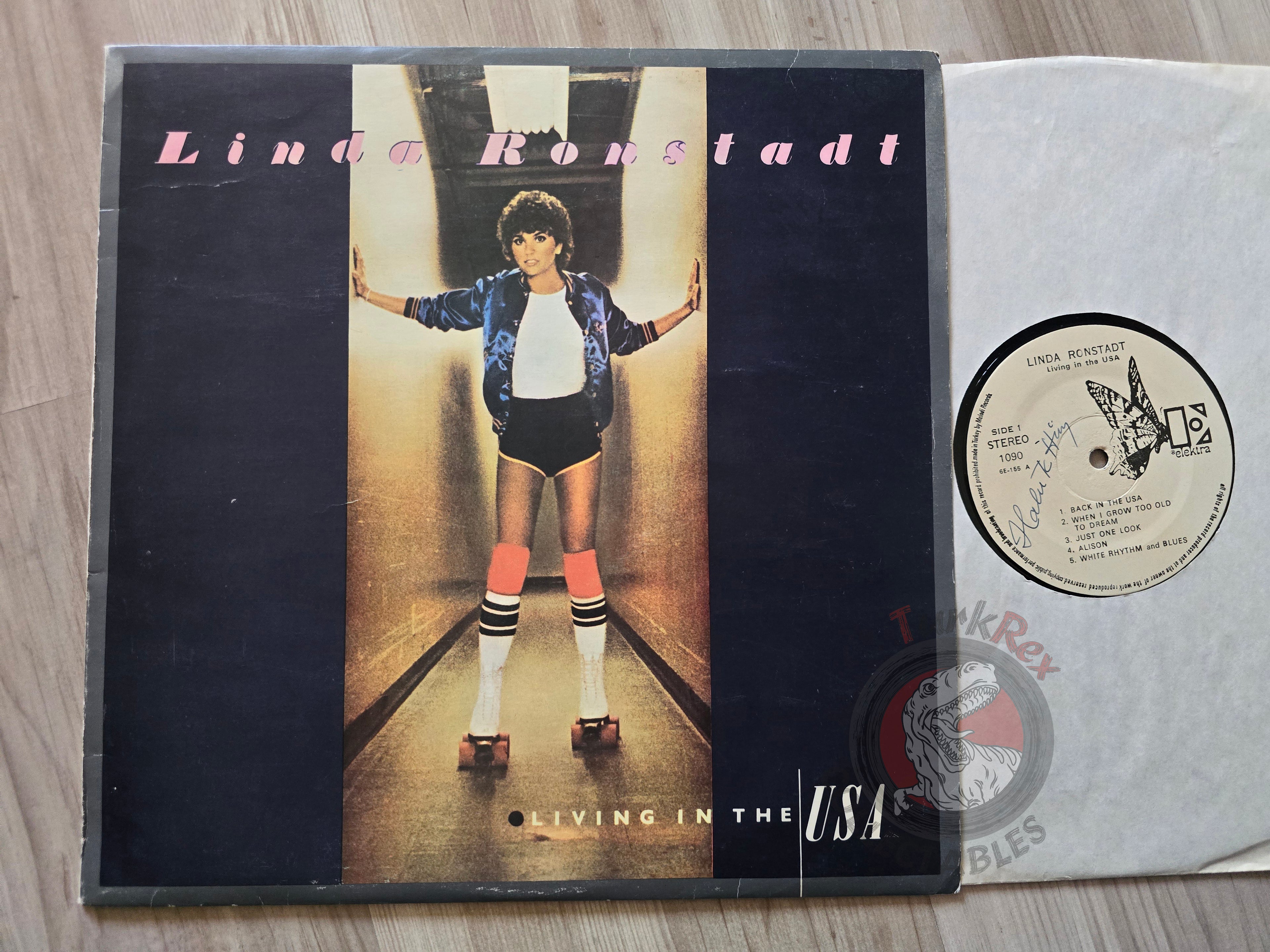Linda Ronstadt – Living In The USA Turkish Pressing Vinyl Turkey Edition