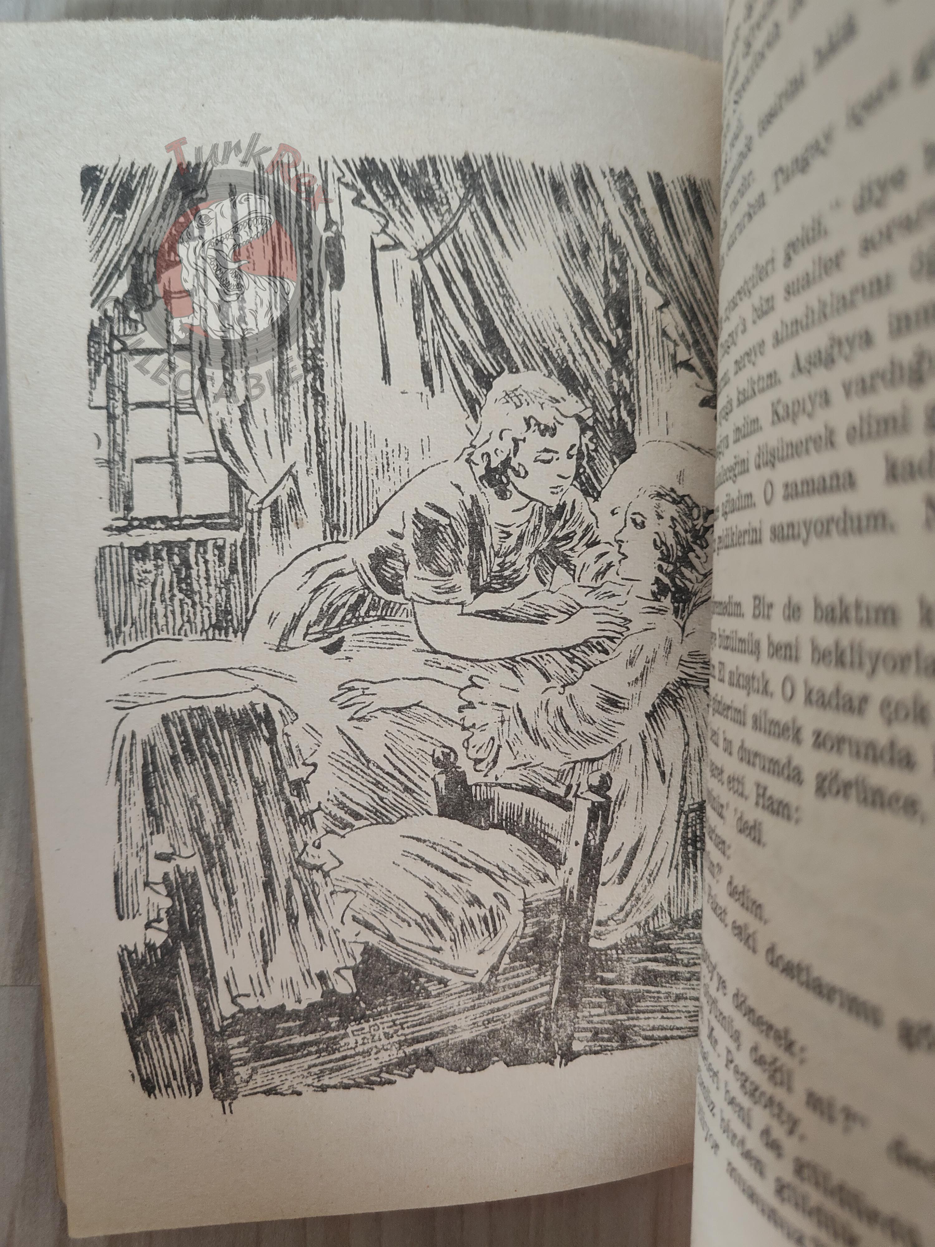 Charles Dickens – David Copperfield 1959 Turkish Book Turkey Illustrated