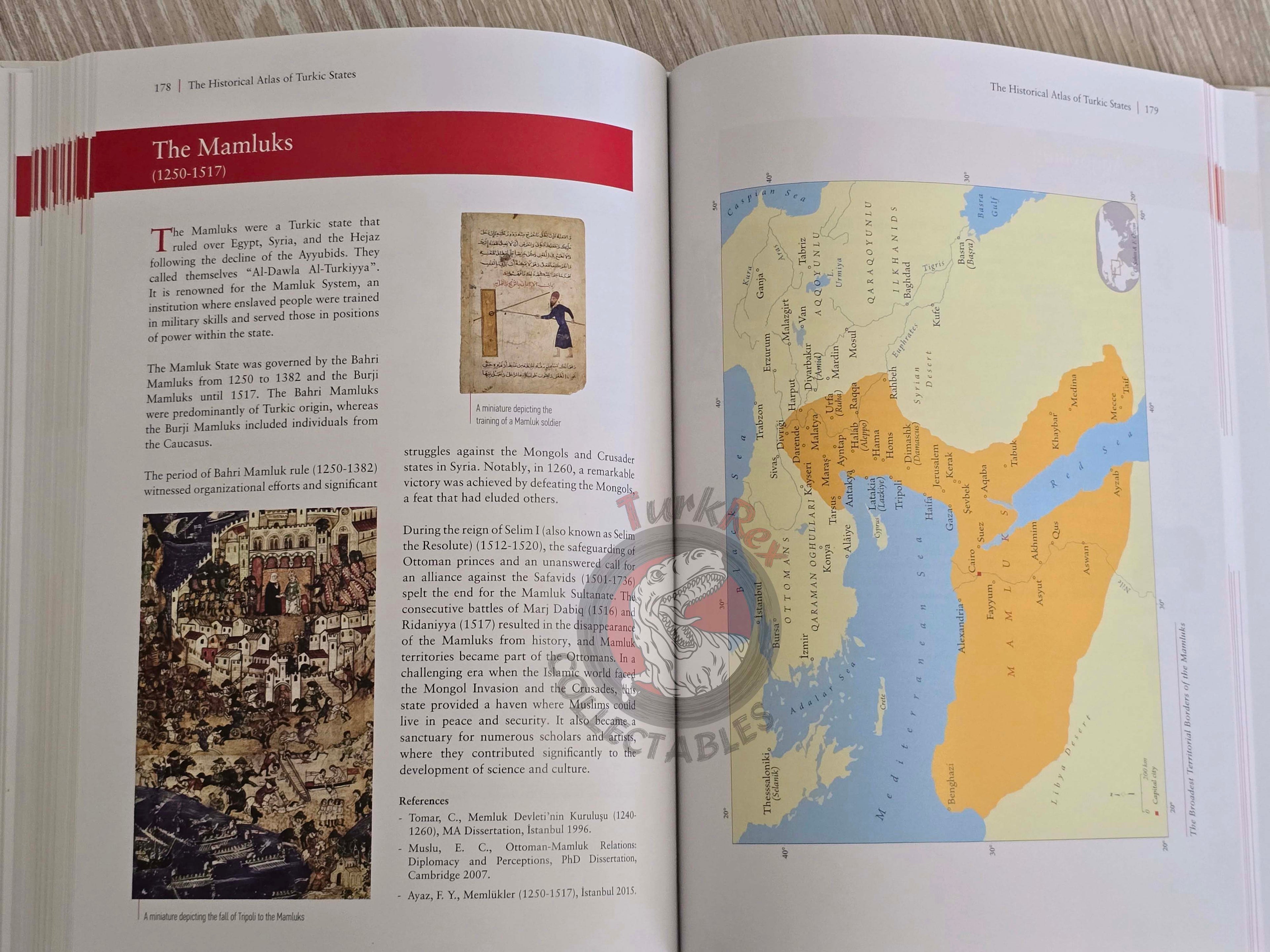 The Historical Atlas Of Turkic States Lot of 4 English Hardcover Book