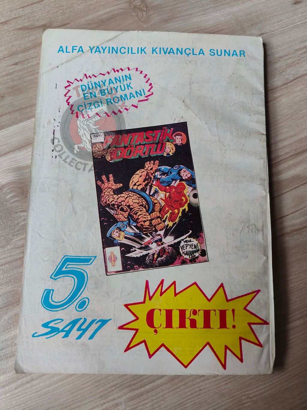 Captain America Issue #5 1988 Turkish Comic Turkey #171 #172 #173 #174