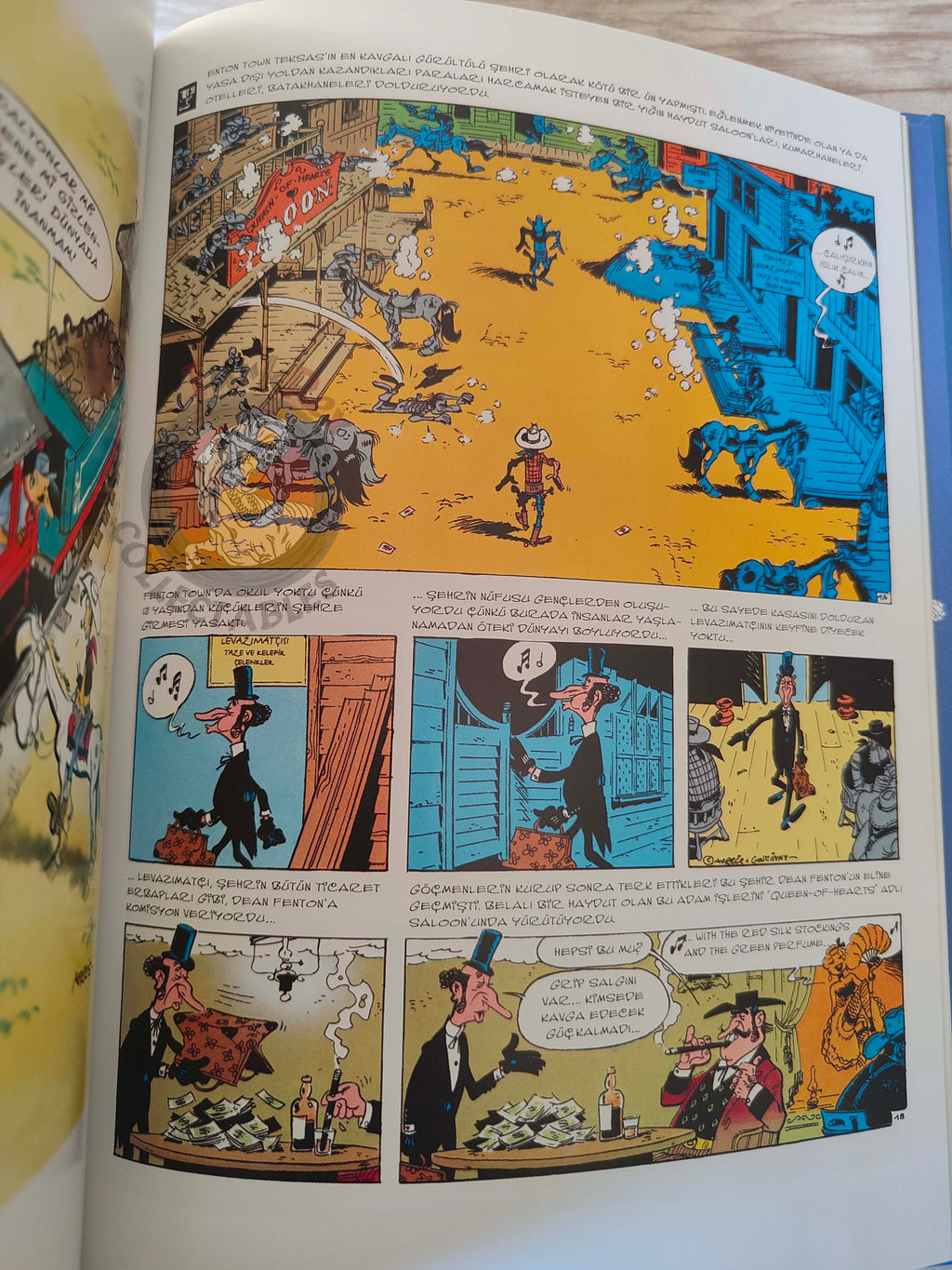 Lucky Luke – L'integrale #11 Turkish Comic Turkey La Diligence