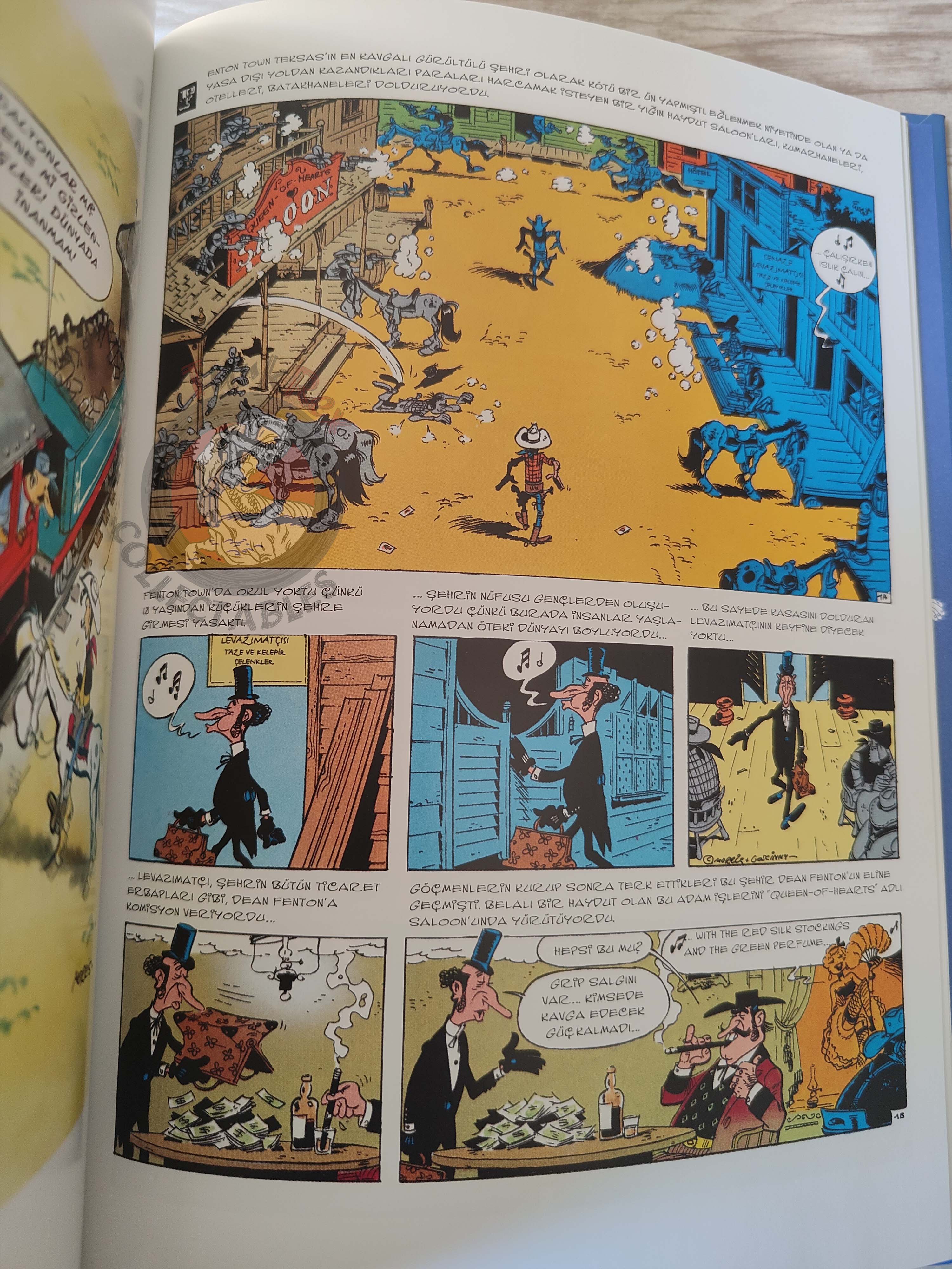 Lucky Luke – L'integrale #11 Turkish Comic Turkey La Diligence