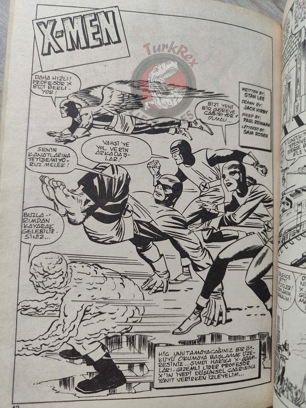 Ms. Marvel #7 1988 Turkish Comic Turkey #10 The Avengers #41 X-Men