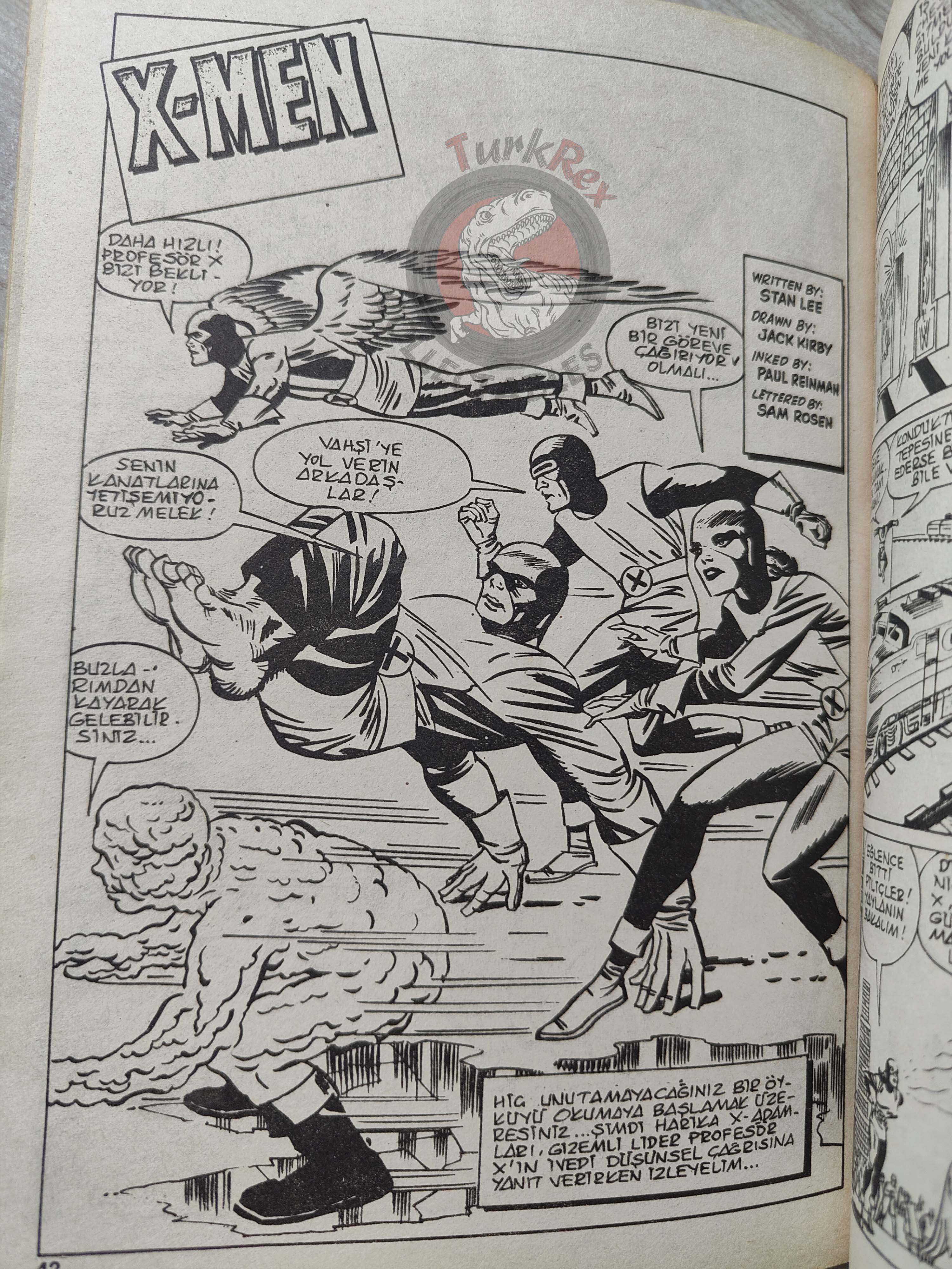 Ms. Marvel #7 1988 Turkish Comic Turkey #10 The Avengers #41 X-Men