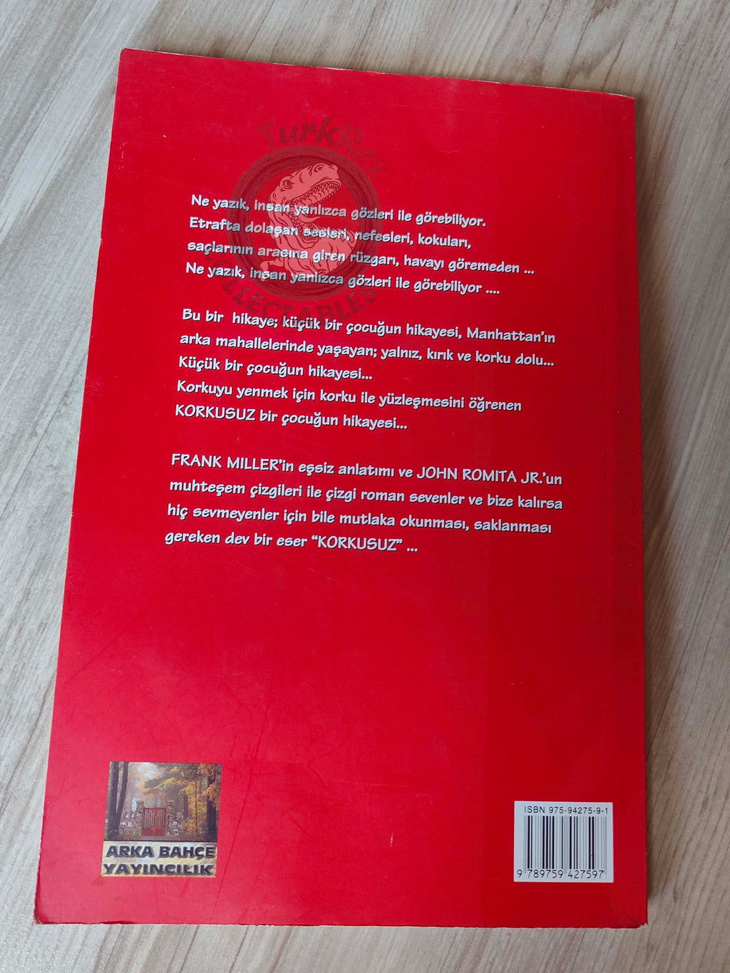 Daredevil: The Man Without Fear #1–5 Turkish Comic Turkey