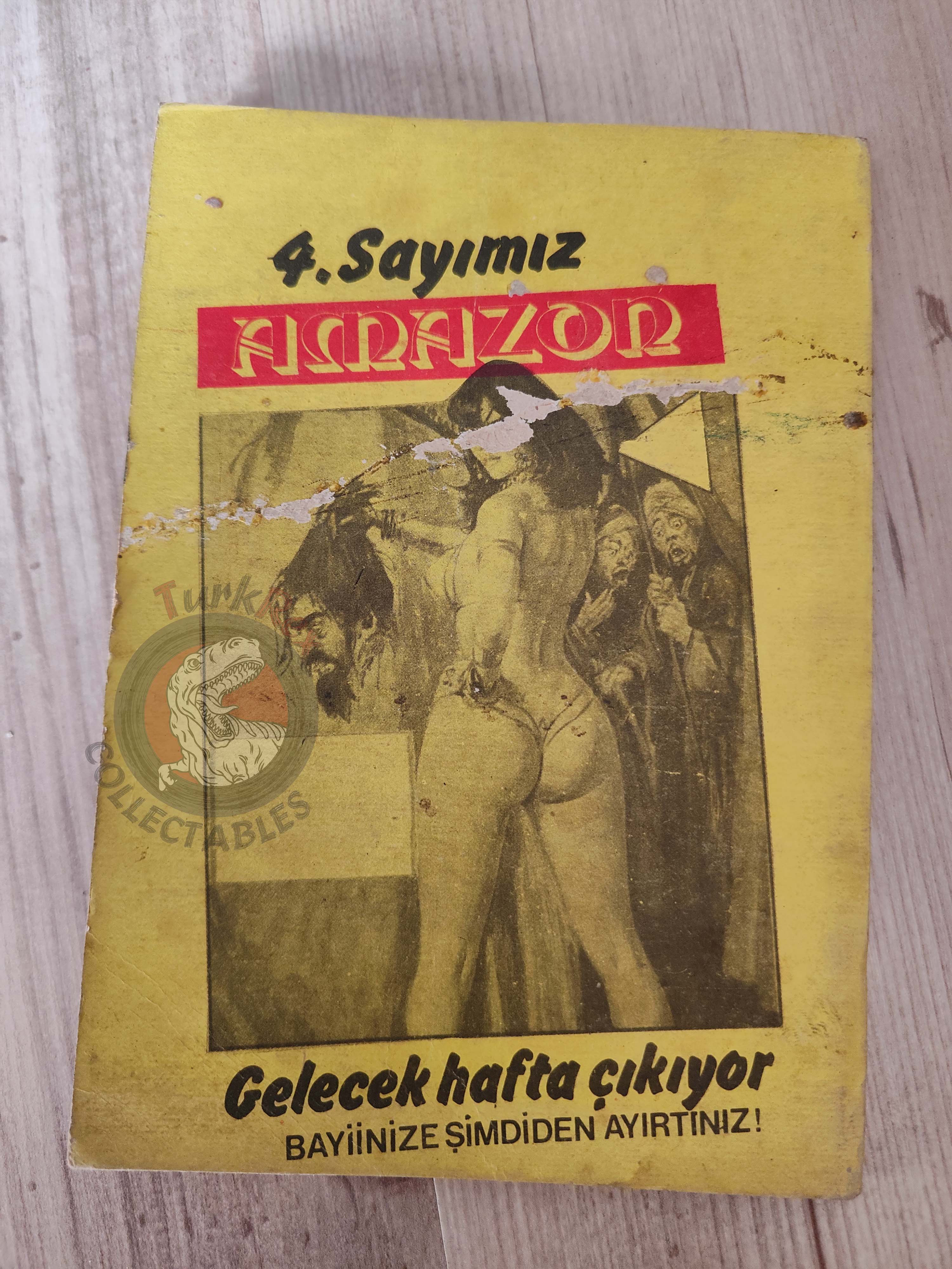 Female Bond #3 Baghera 7 Ça pédale dans l'beurre 1970s Turkish Comic Turkey Adult