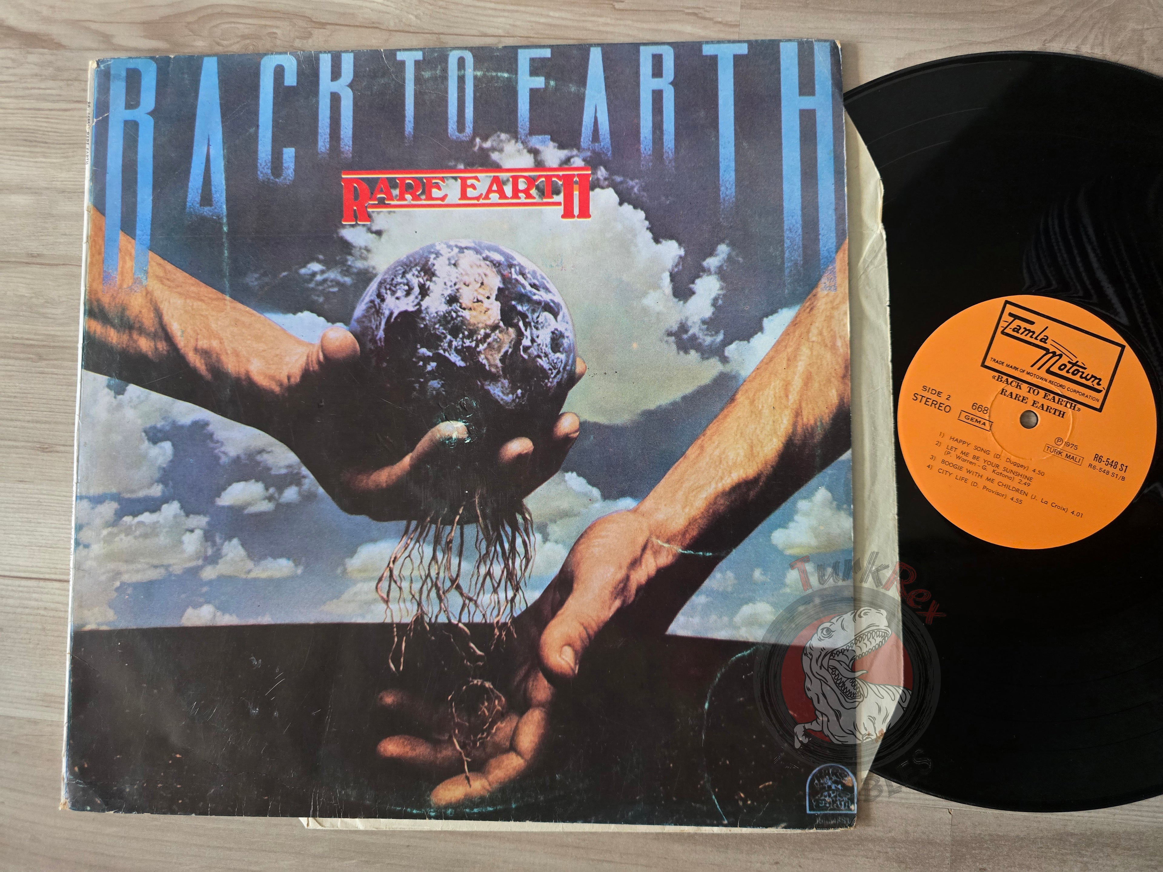 Rare Earth – Back To Earth Turkish Pressing Vinyl Turkey Edition