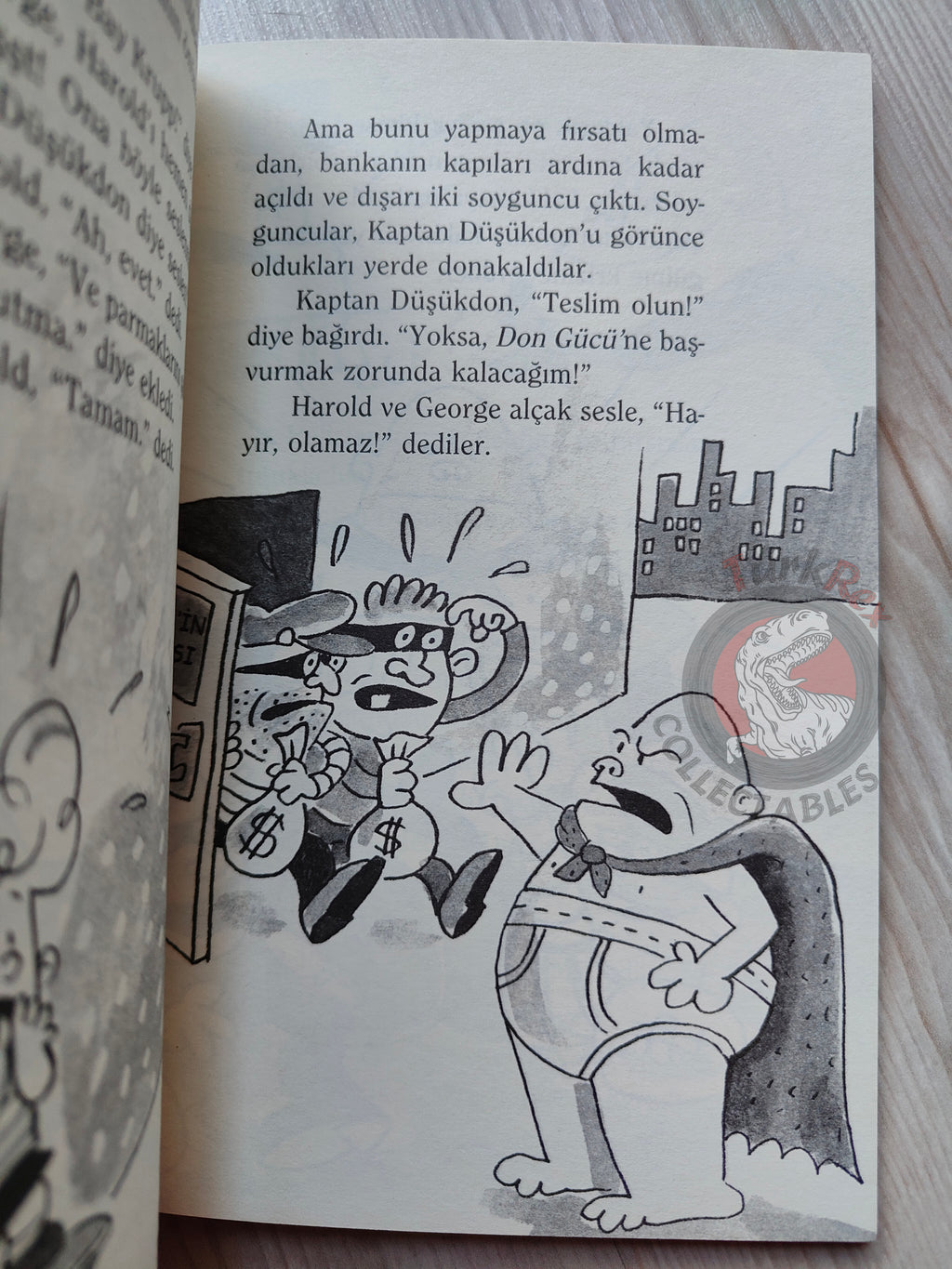 The Adventures of Captain Underpants Turkish Turkey Dav Pilkey