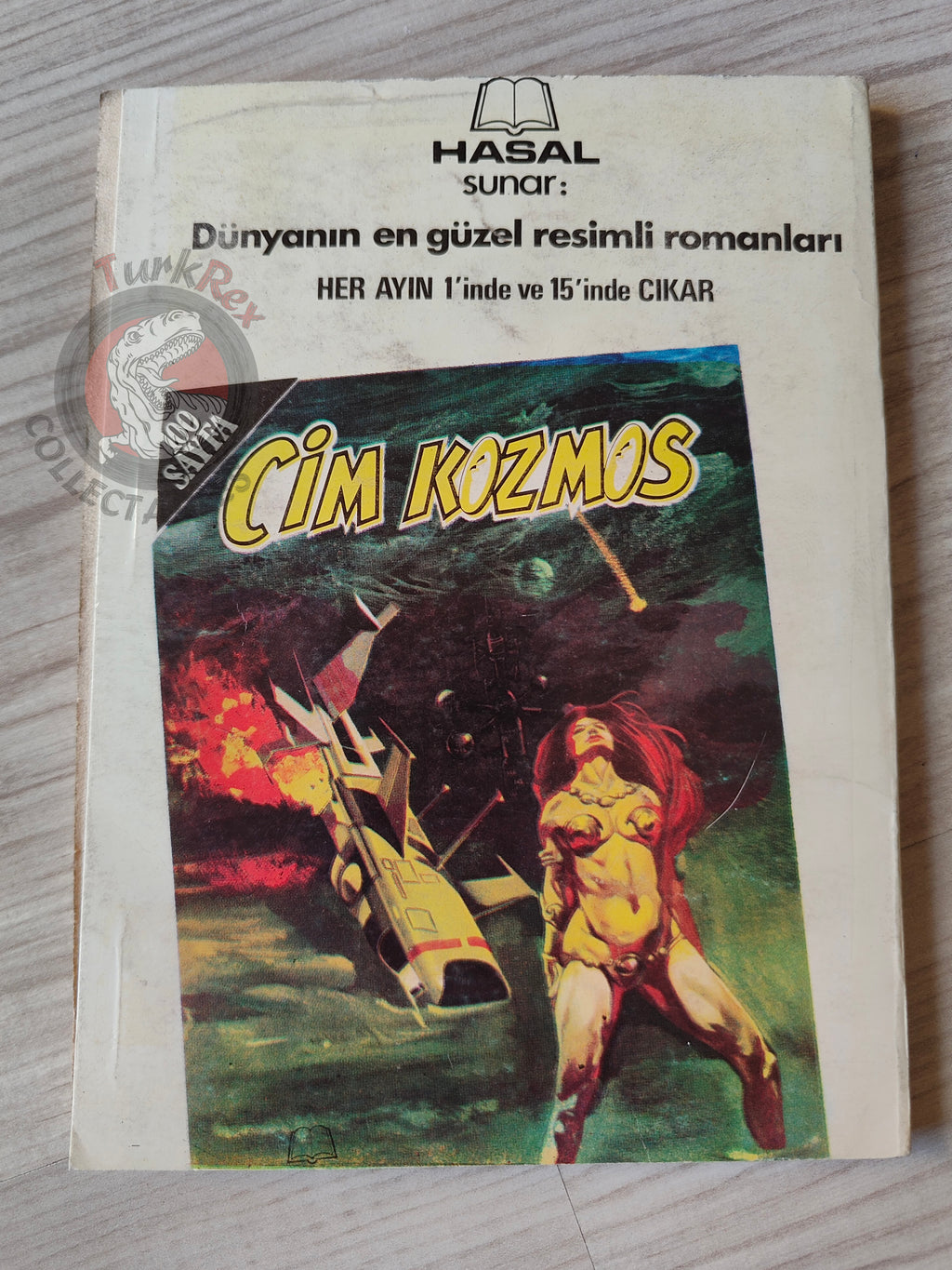 Uzay #4 1981 Turkish Comic Turkey Space Science Fiction