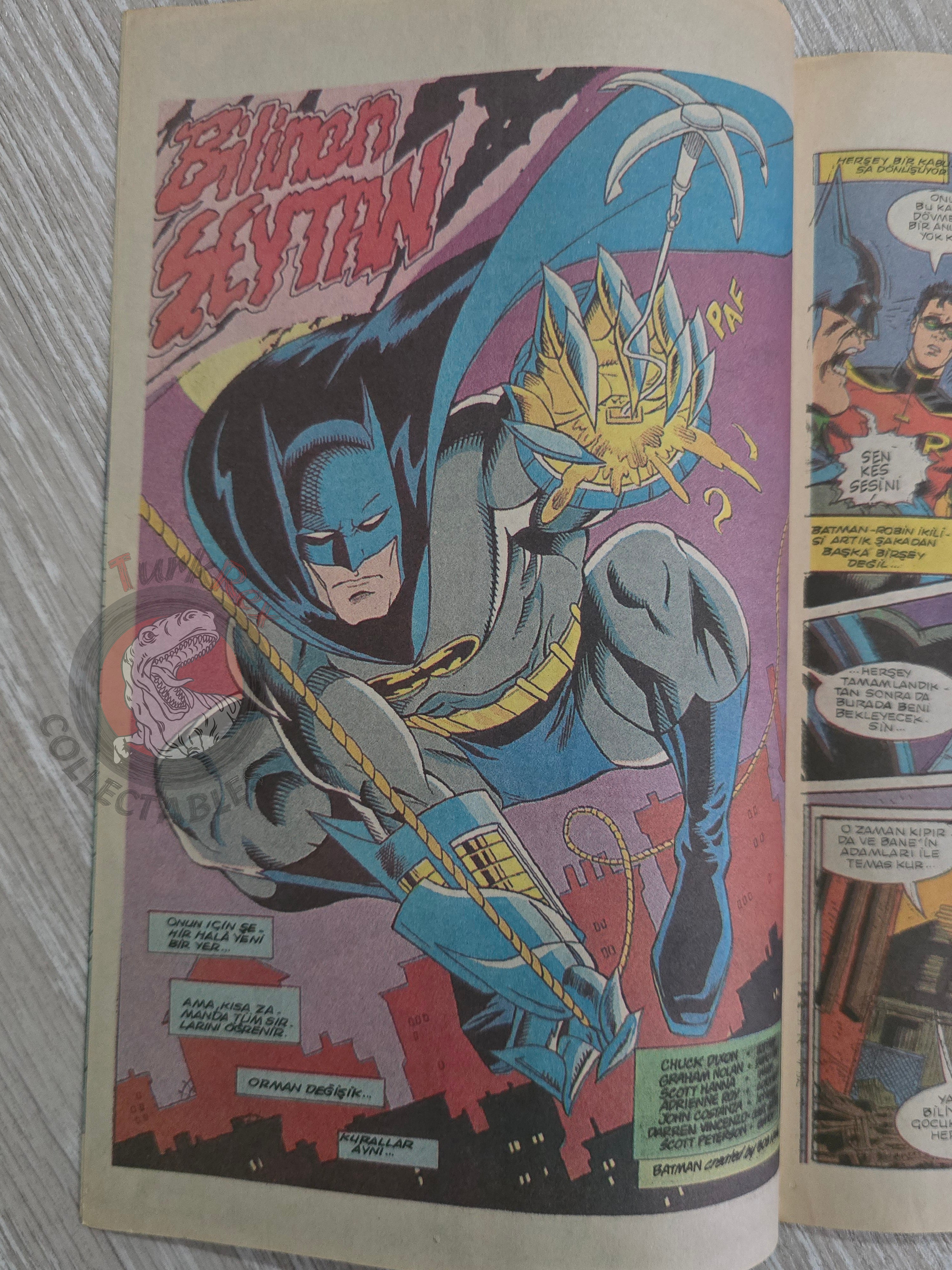 Batman: Knightfall #1-10 Complete Set 1996 Turkish Comic Turkey