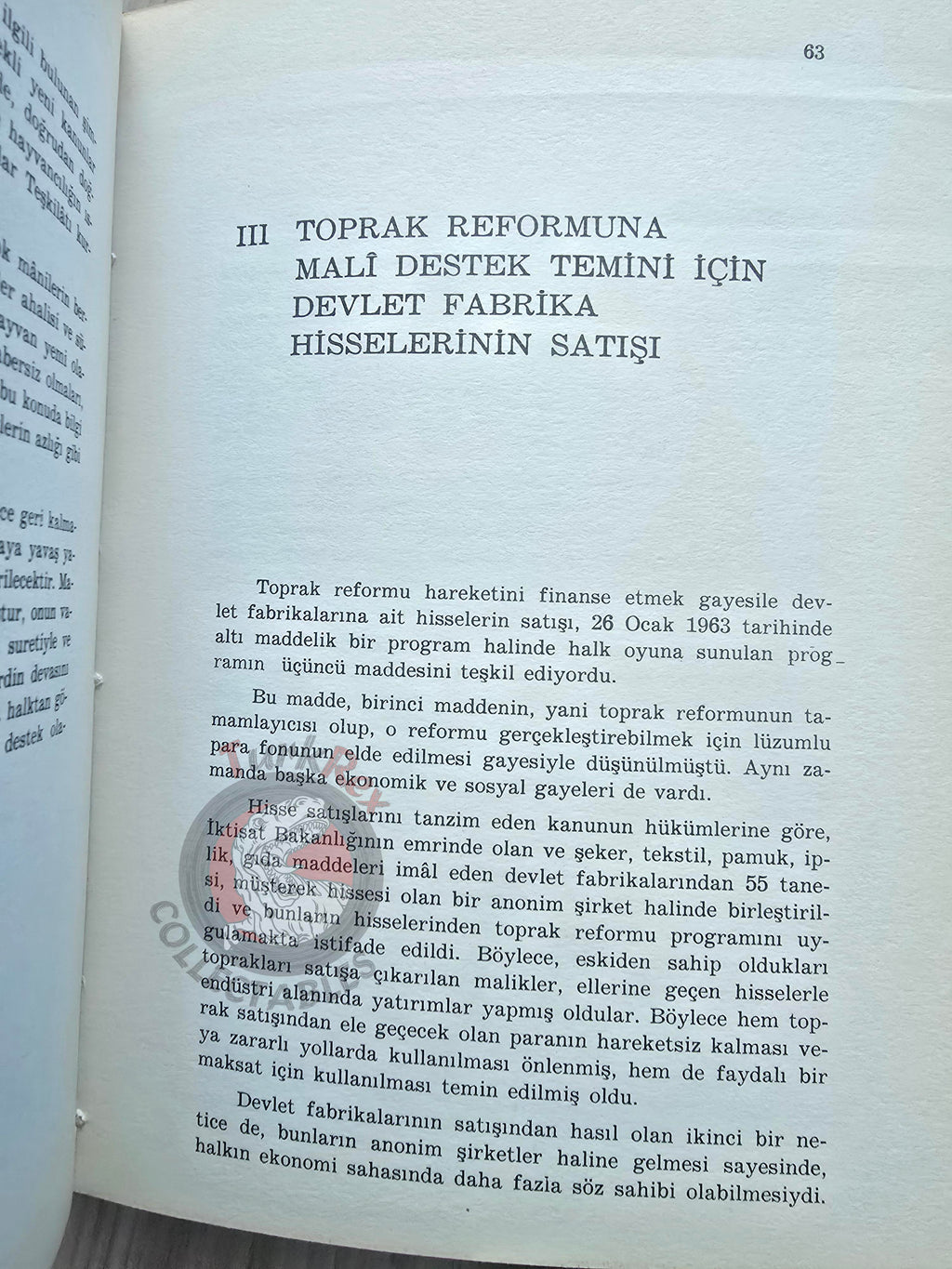 Mohammad Reza Pahlavi – The White Revolution 1968 HC Turkish Book Iran Persia Middle East