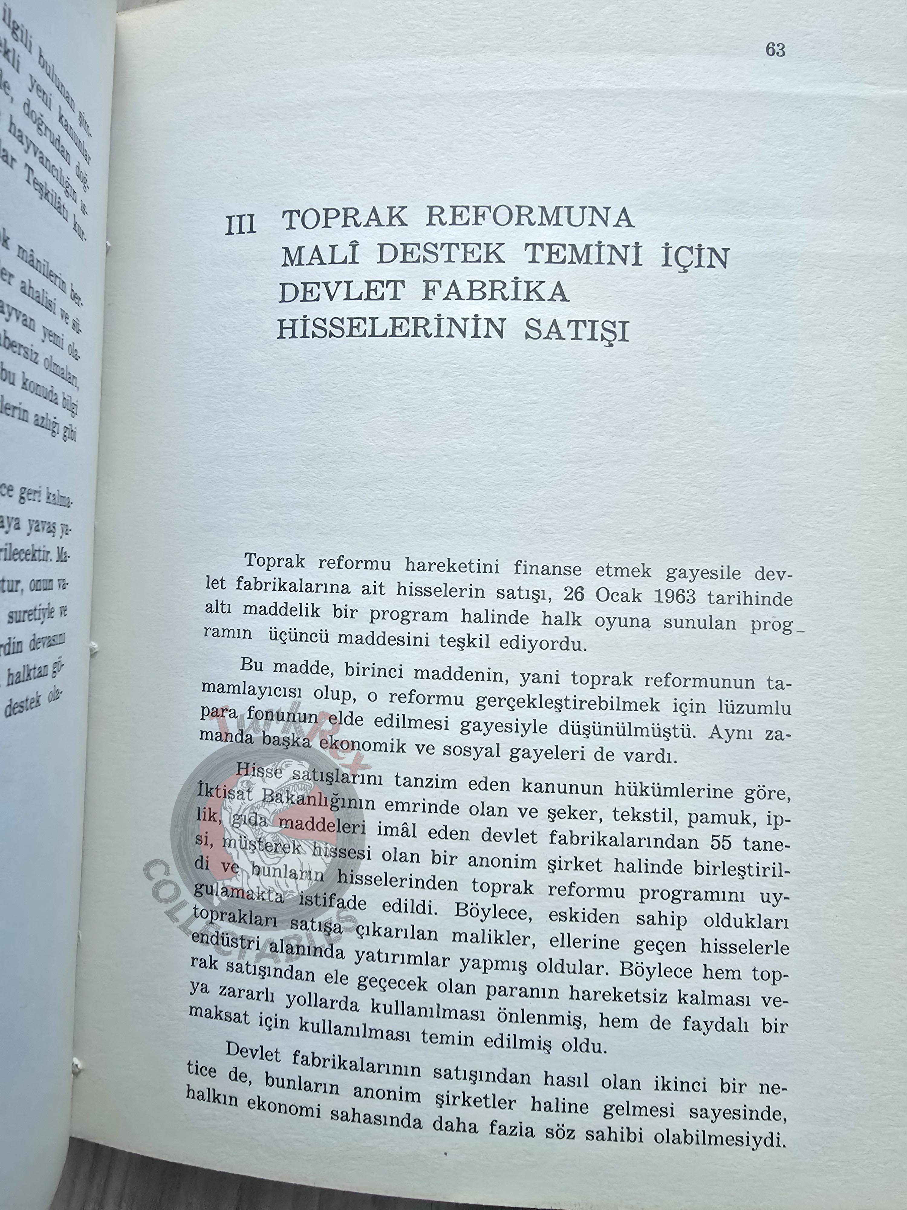 Mohammad Reza Pahlavi – The White Revolution 1968 HC Turkish Book Iran Persia Middle East