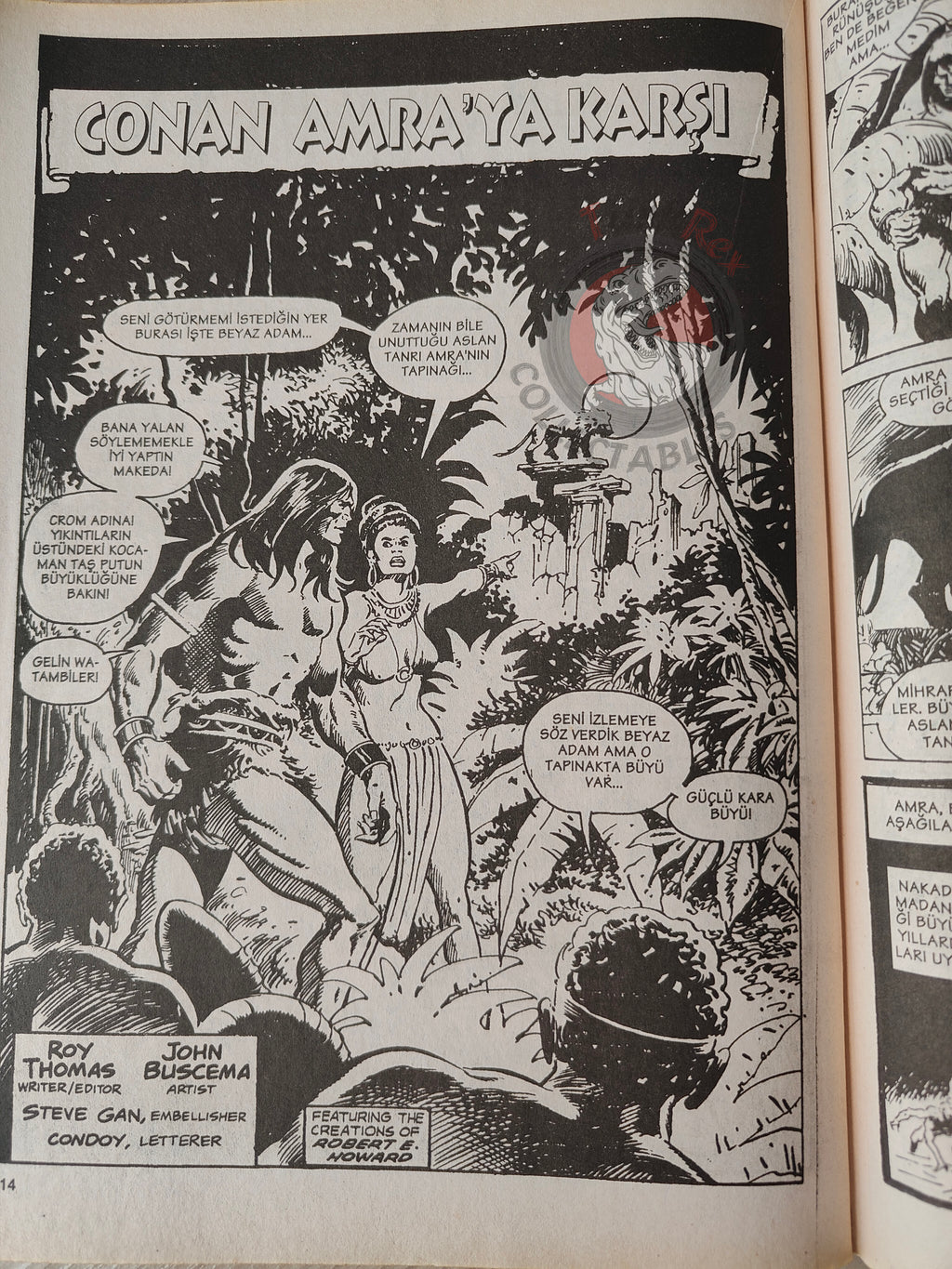 Conan The Barbarian #2 2001 Turkish Comic Turkey #61 #62 #63