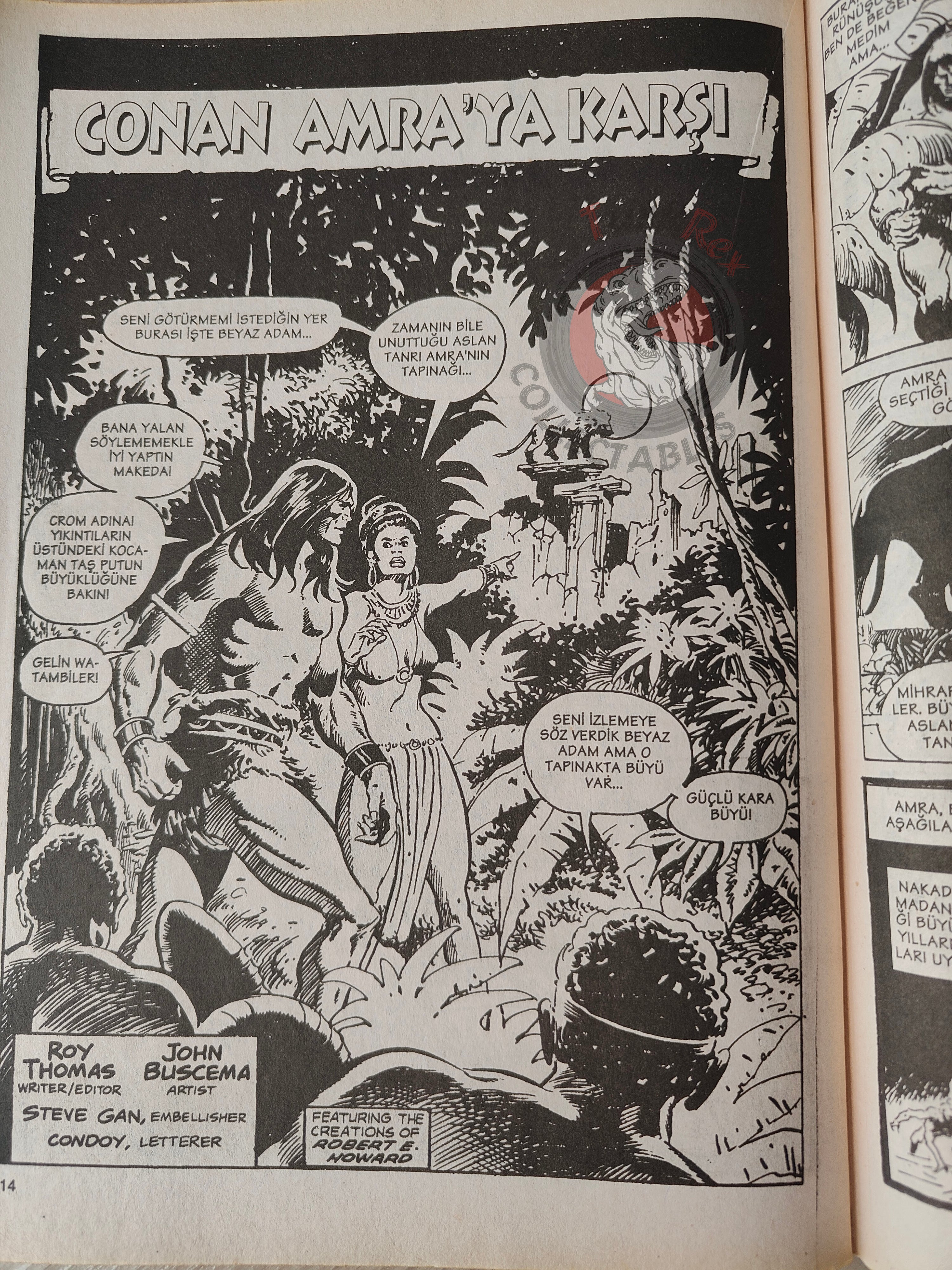 Conan The Barbarian #2 2001 Turkish Comic Turkey #61 #62 #63