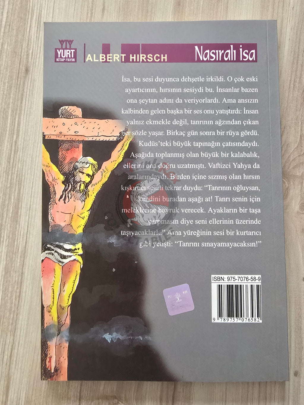 Jesus Christ – Albert Hirsch 2003 Turkish Book Turkey Illustrated by Turkish Artist