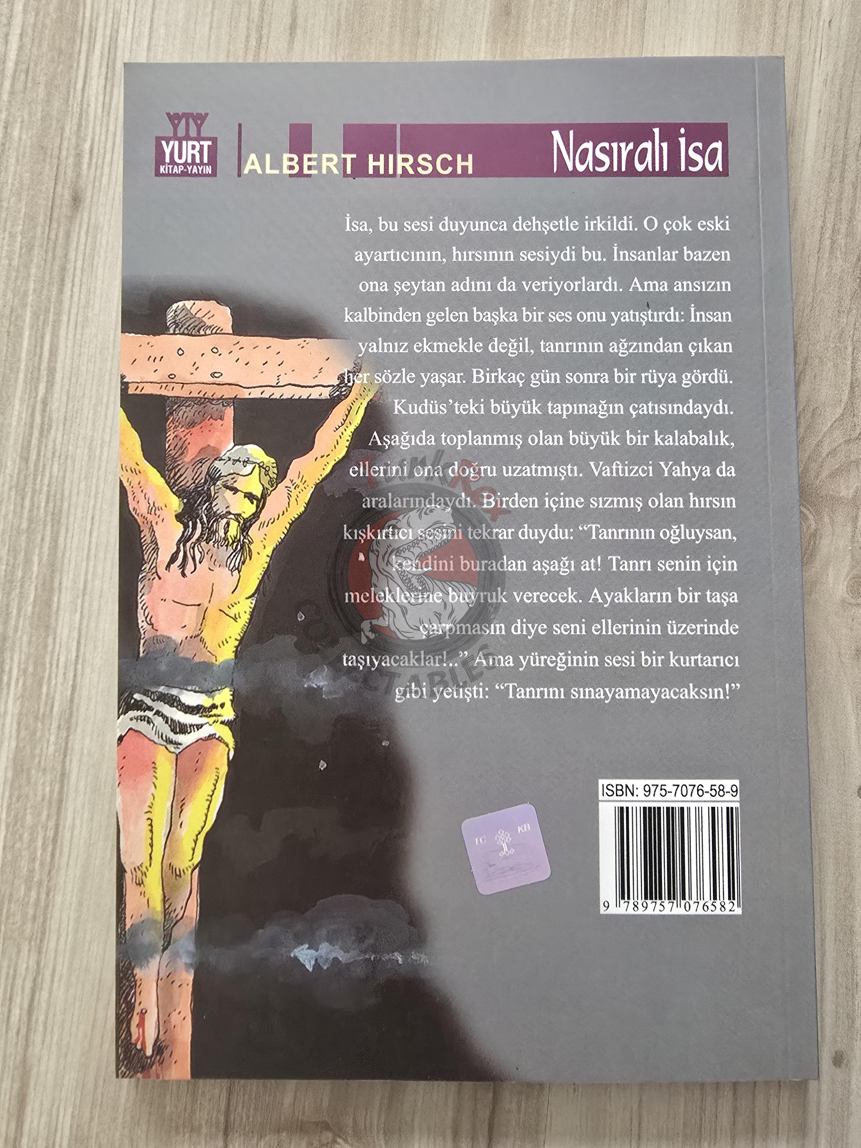Jesus Christ – Albert Hirsch 2003 Turkish Book Turkey Illustrated by Turkish Artist