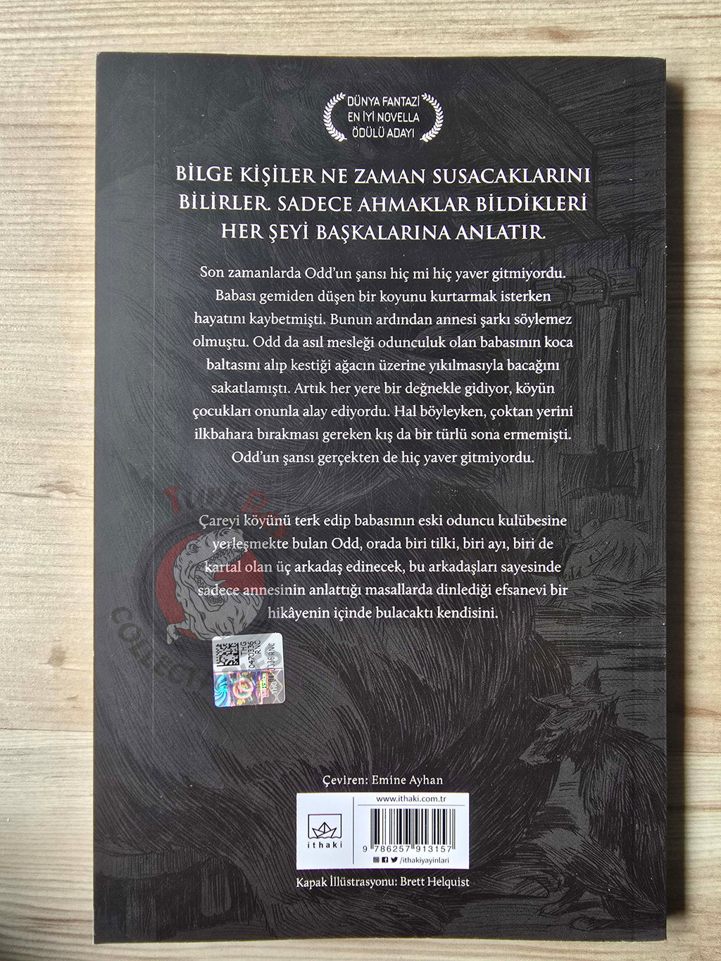 Neil Gaiman – Odd And The Frost Giants 2020 1st Turkish Book Turkey Illustrated