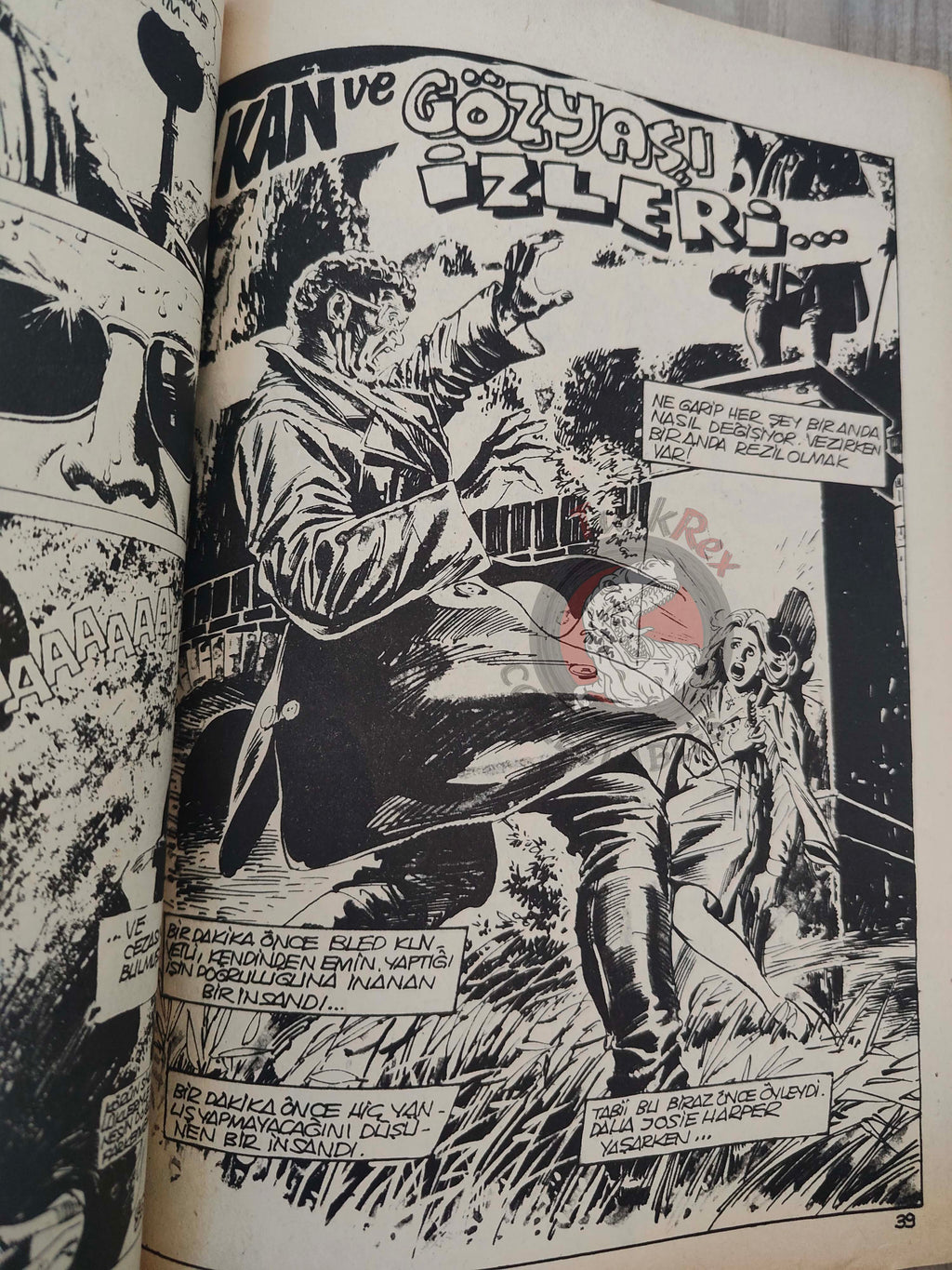 Korku March 1976 Turkish Comic Turkey Vampirella #39 Warren Creepy Eerie