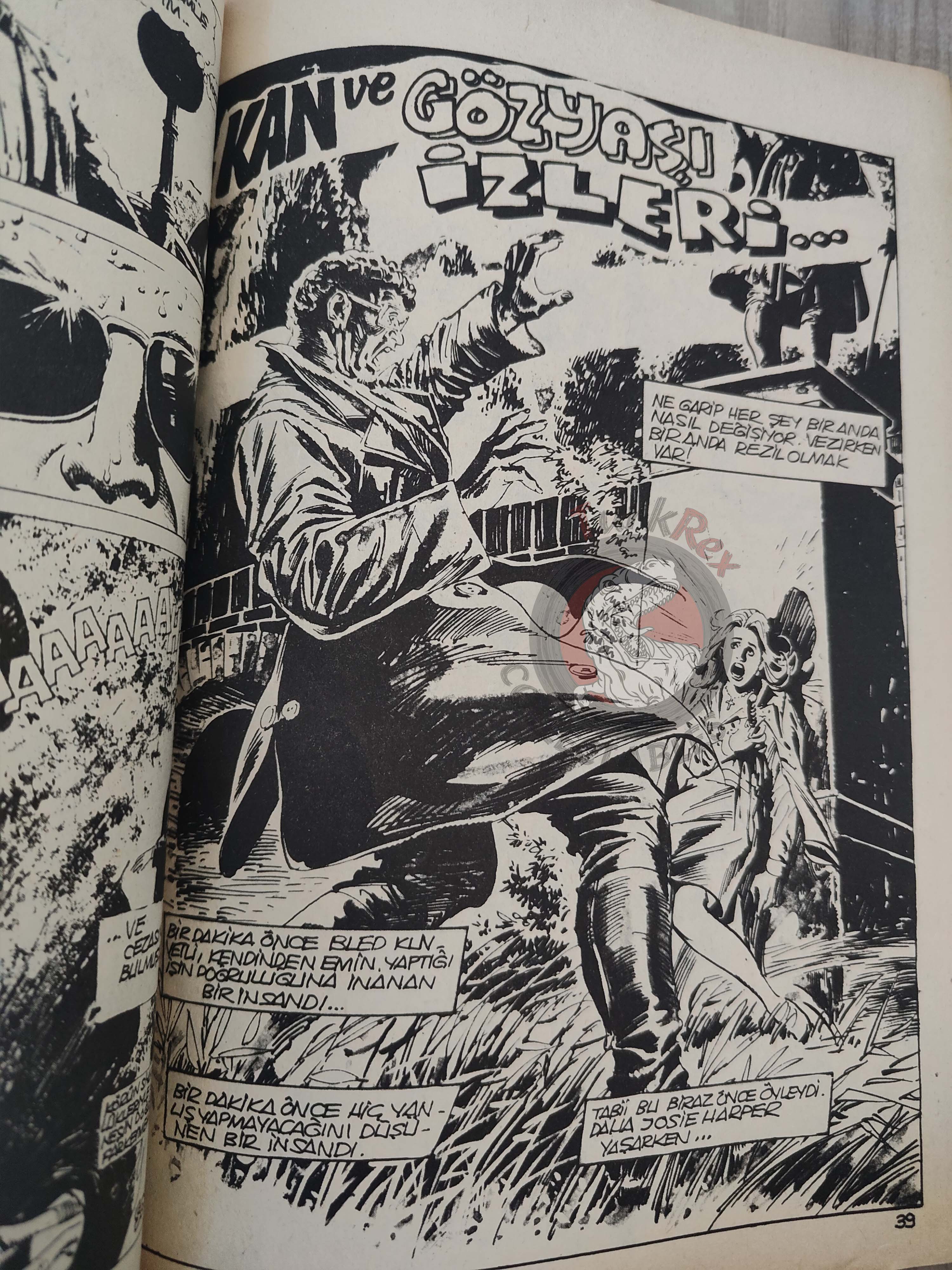 Korku March 1976 Turkish Comic Turkey Vampirella #39 Warren Creepy Eerie