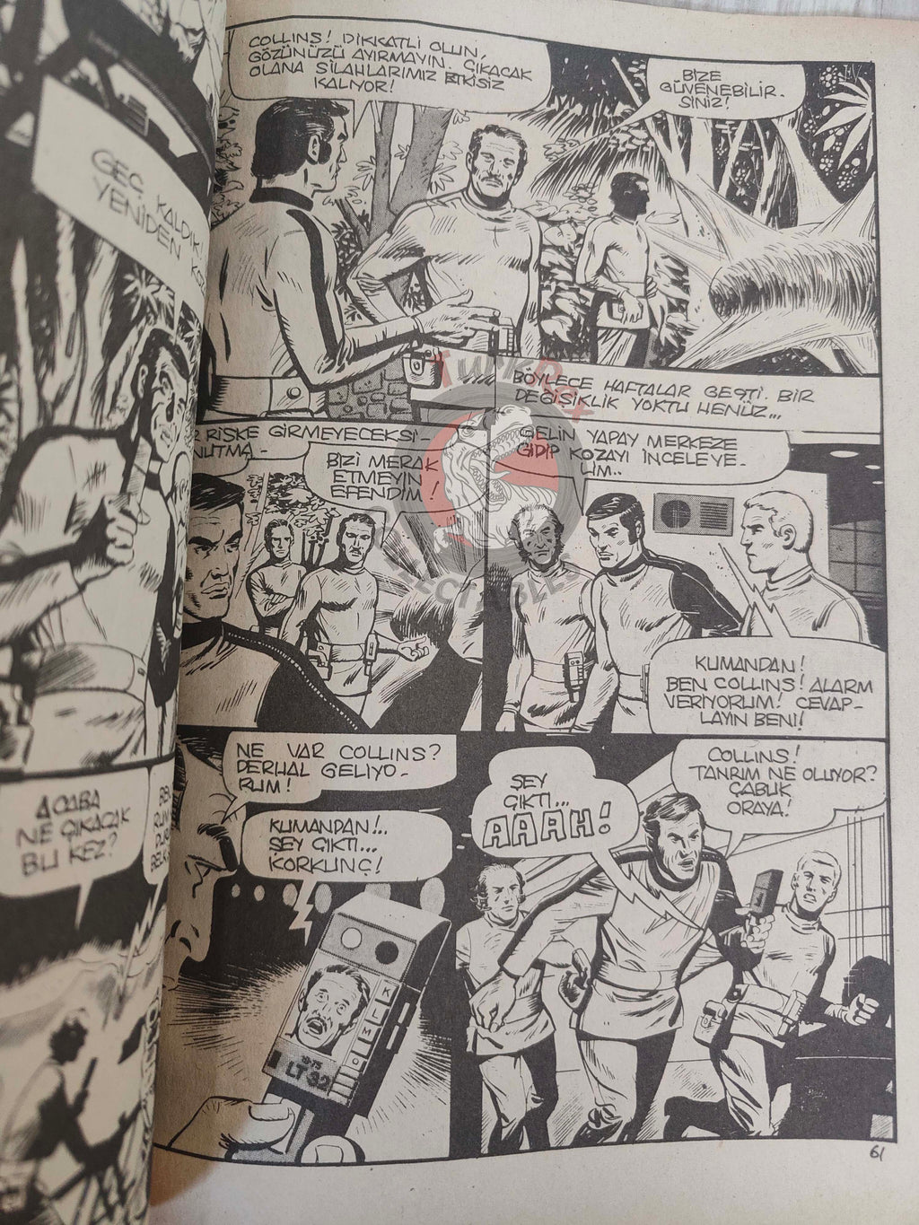Vampirella #28 1977 Turkish Comic Turkey Warren cover Eerie #80 #61 Space 1999 Planet Of The Apes