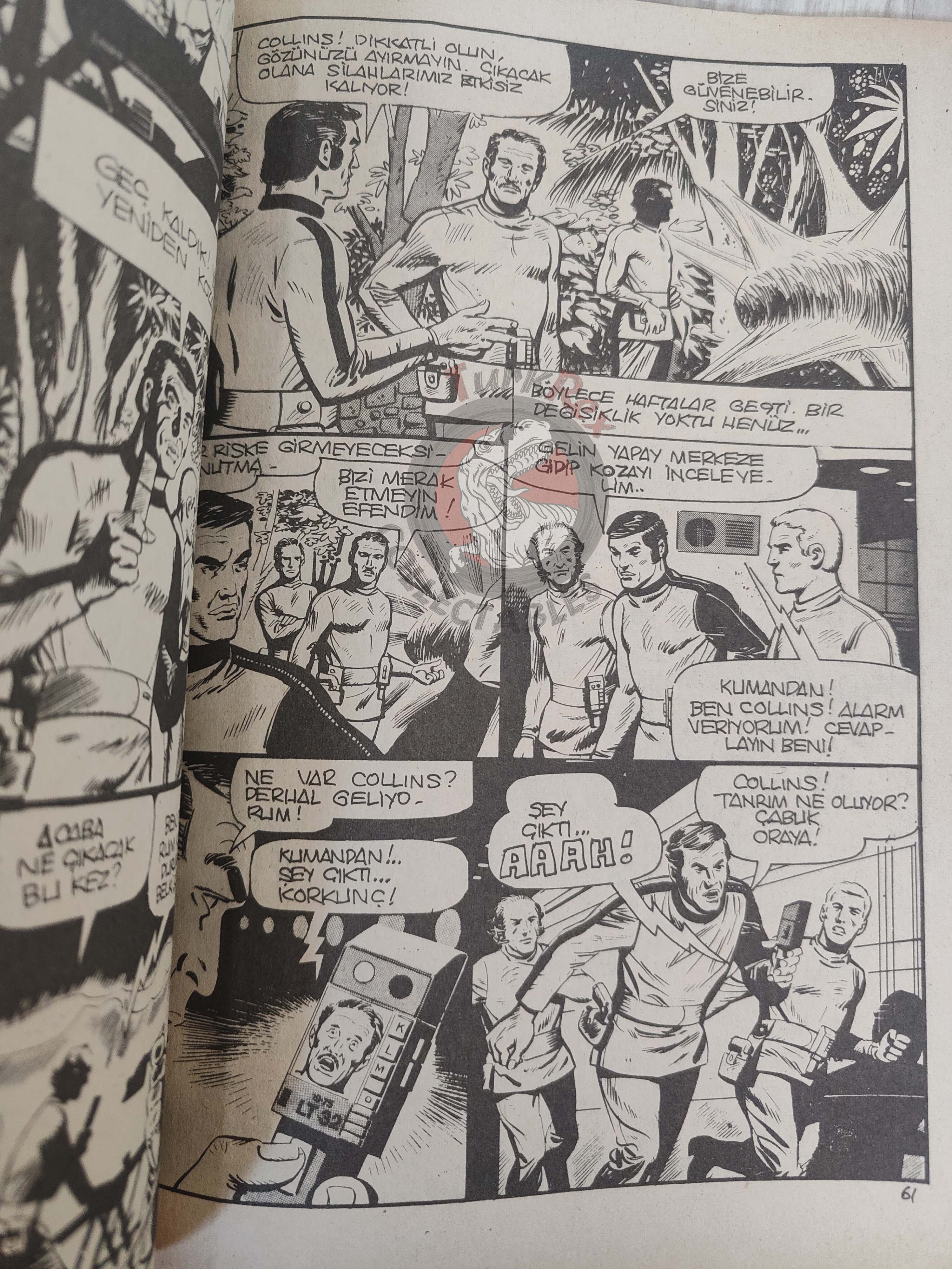 Vampirella #28 1977 Turkish Comic Turkey Warren cover Eerie #80 #61 Space 1999 Planet Of The Apes