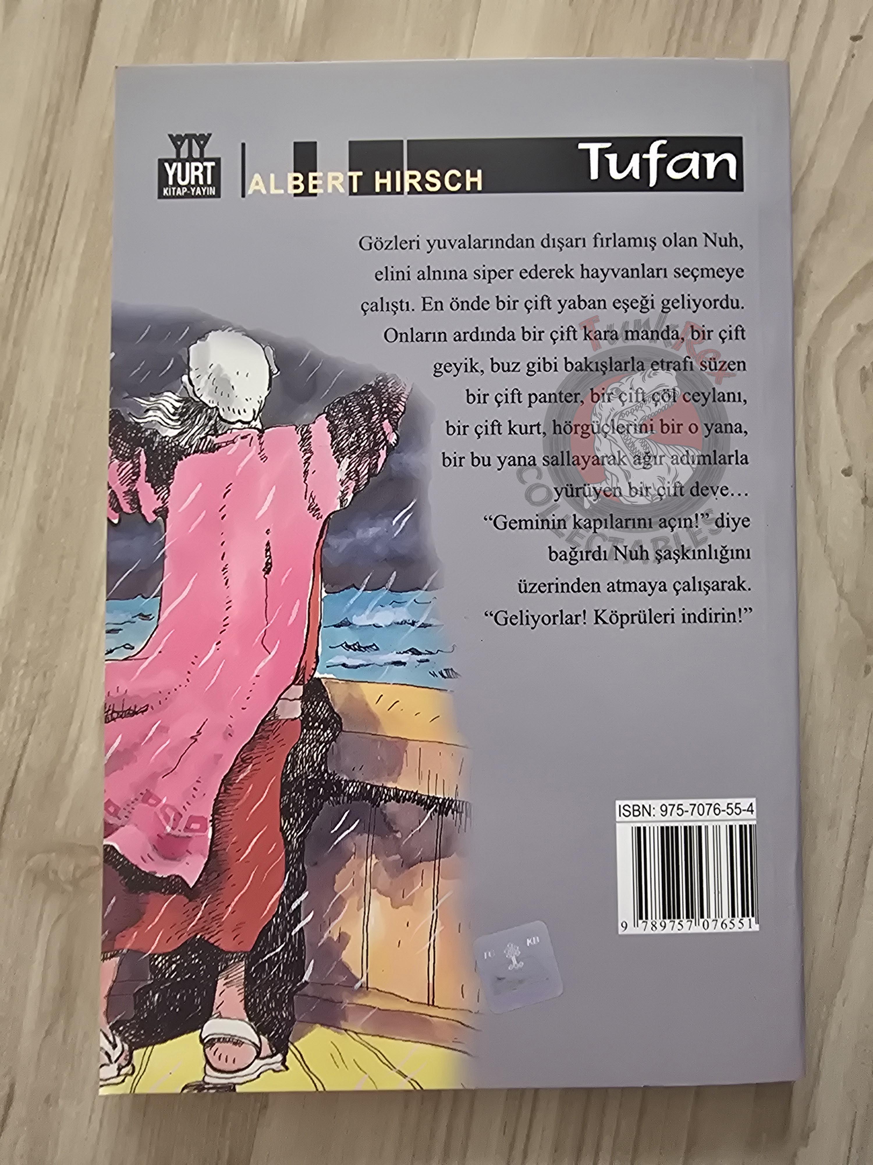 Flood Myth – Albert Hirsch 2003 Turkish Book Turkey Illustrated by Turkish Artist