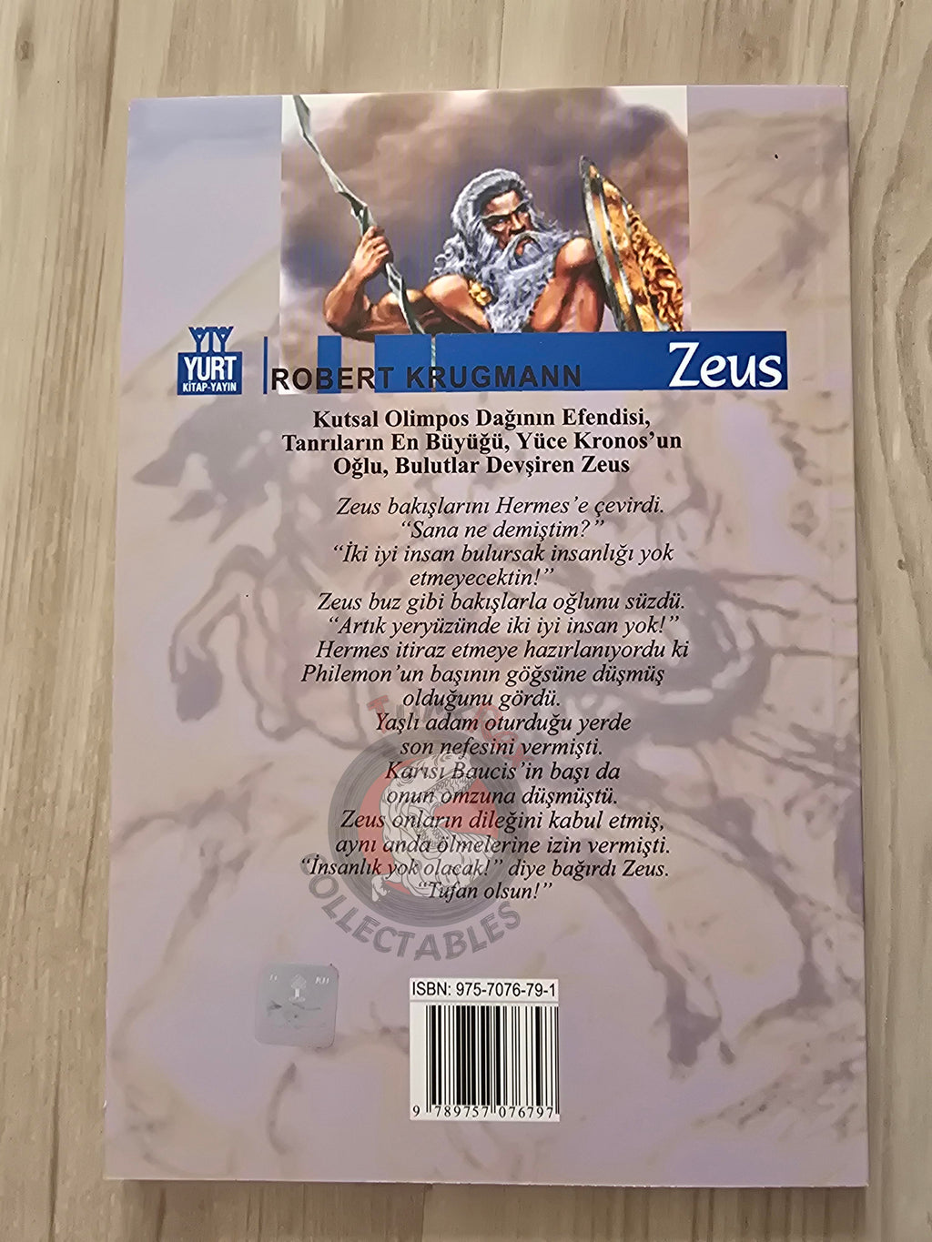 Zeus – Robert Krugmann 2003 Turkish Book Turkey Illustrated by Turkish Artist