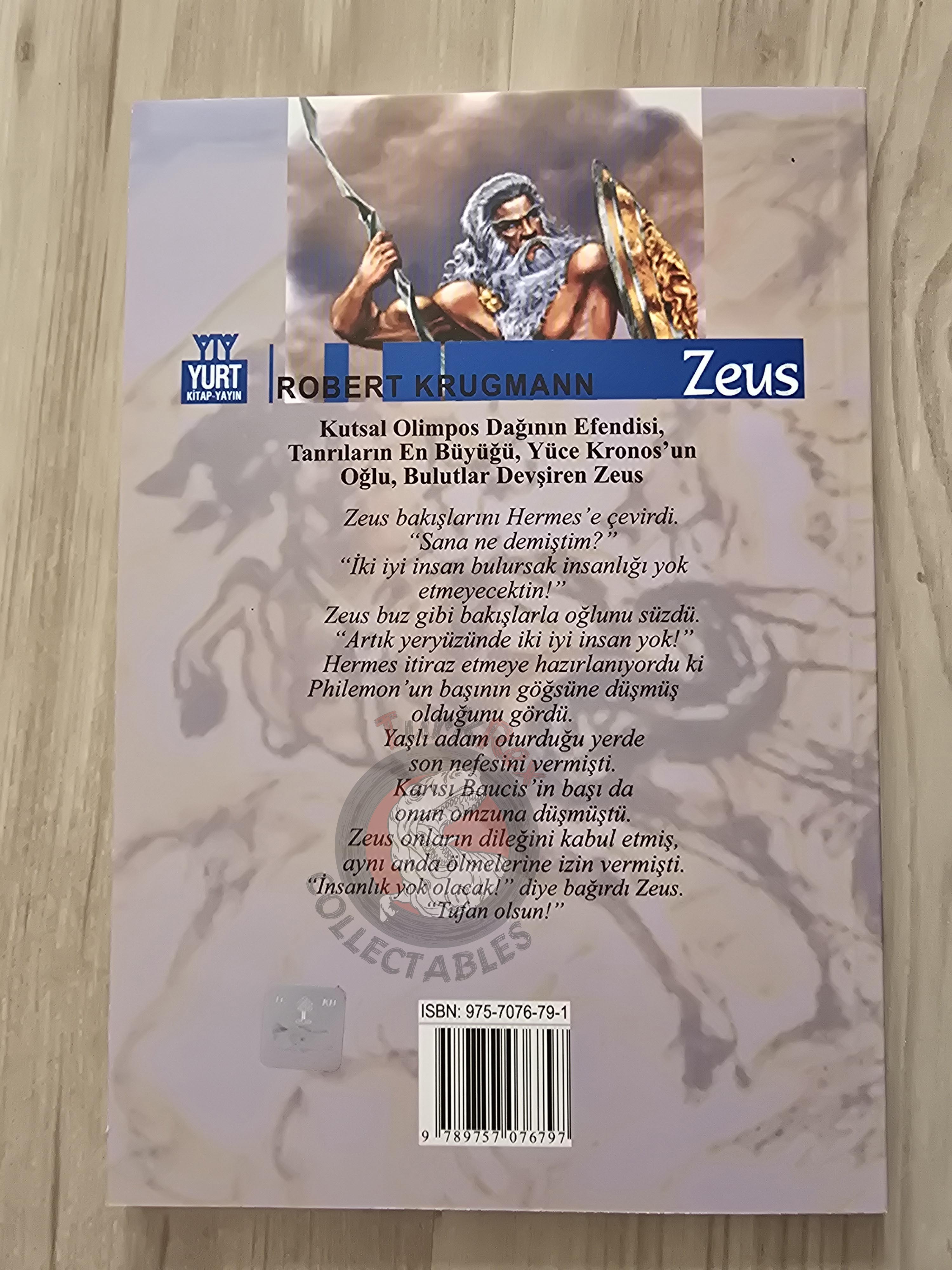 Zeus – Robert Krugmann 2003 Turkish Book Turkey Illustrated by Turkish Artist