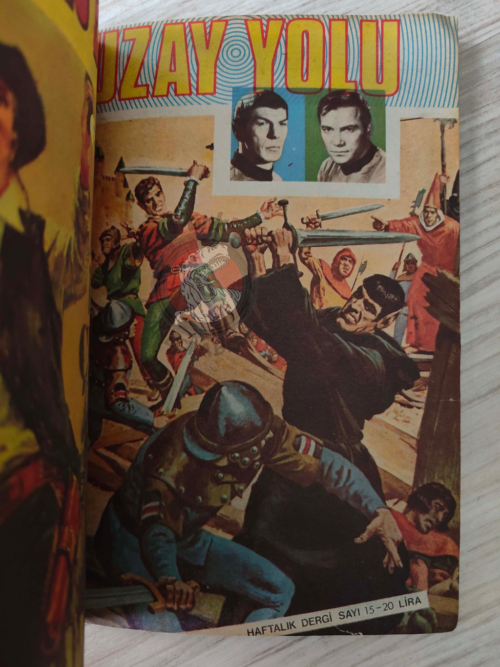Star Trek Vol #5 1981 Turkish Comic Turkey Marvel #13 #14 #15