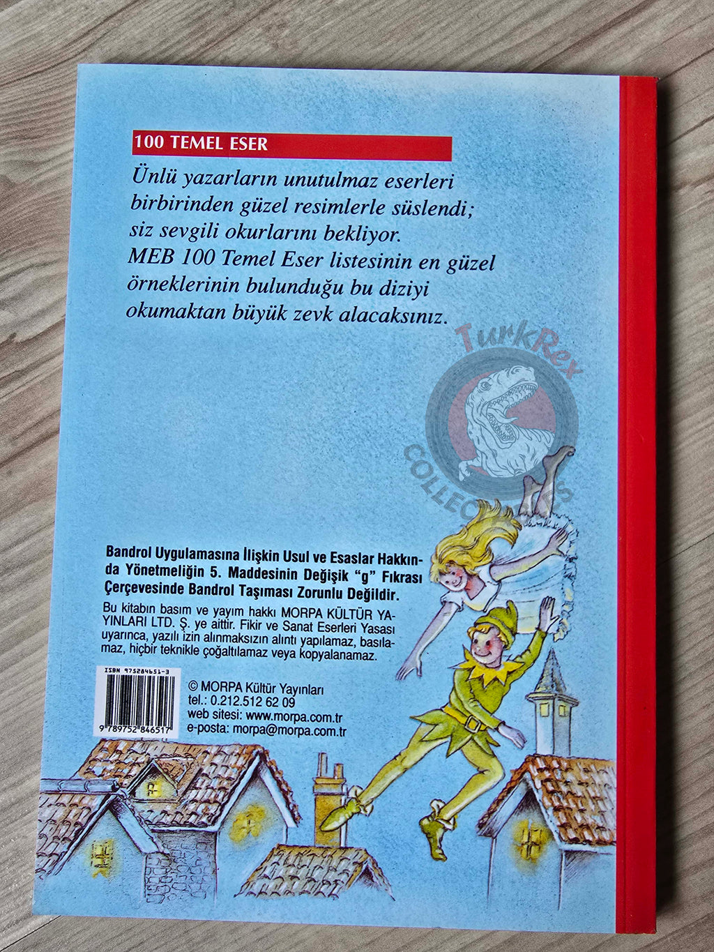 J. M. Barrie – Peter Pan 2010 Turkish Book Turkey Illustrated 1