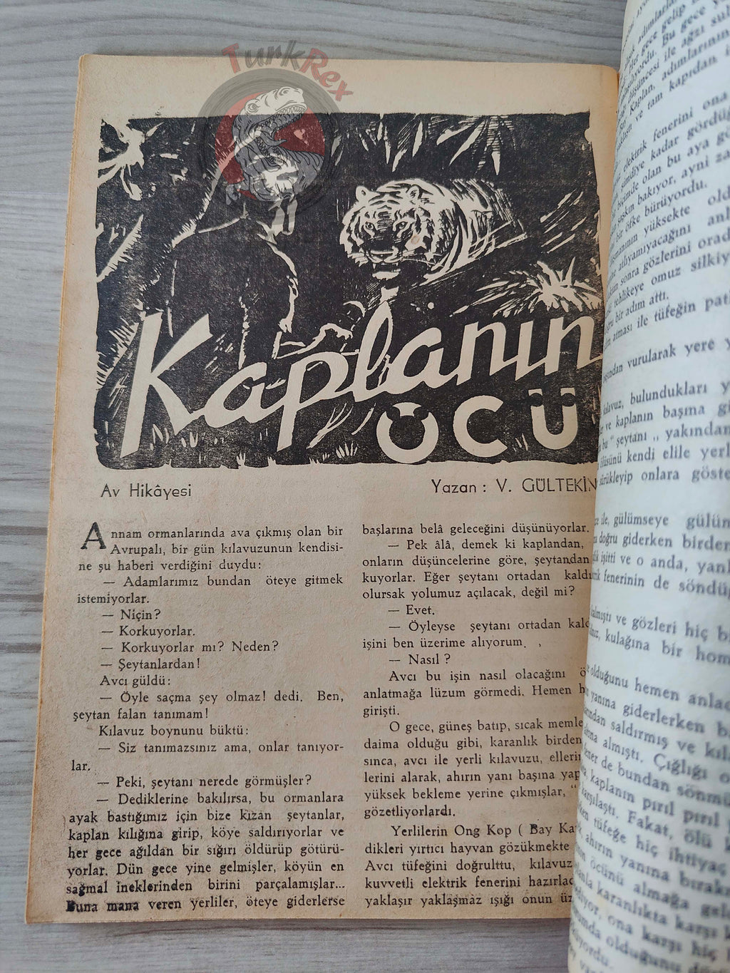 1001 Roman 1943 The Phantom - The Singh Brotherhood Turkish Comic Mag Turkey
