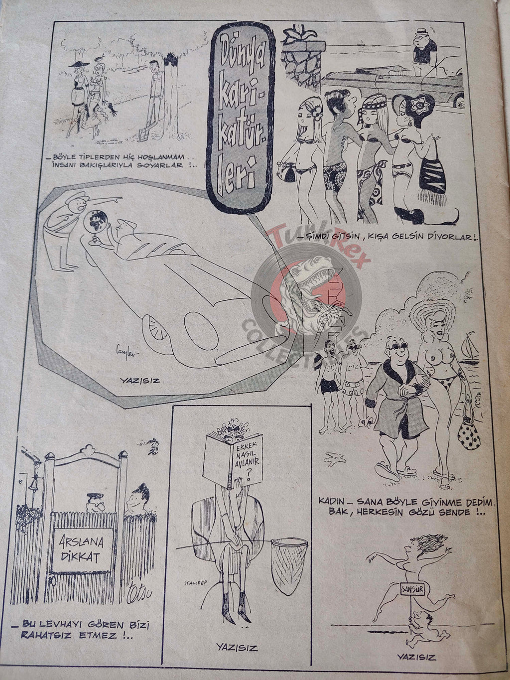 Akbaba 1969 Votes on the Moon: Apollo 11 Turkish Magazine Turkey Space 12 USA