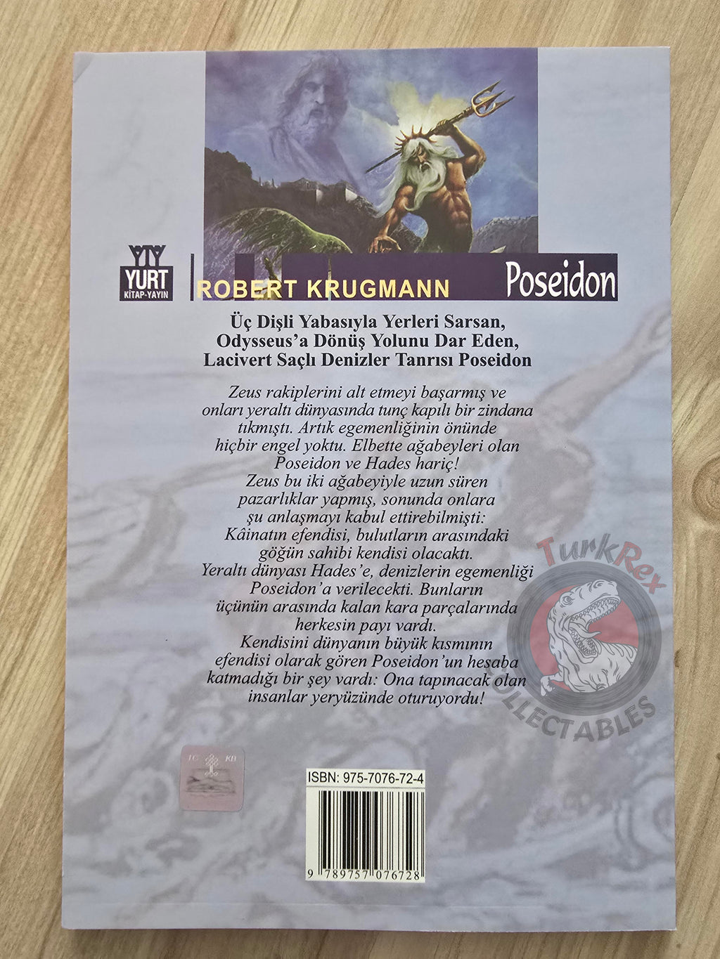 Poseidon – Robert Krugmann 2003 Turkish Book Turkey Illustrated by Turkish Artist