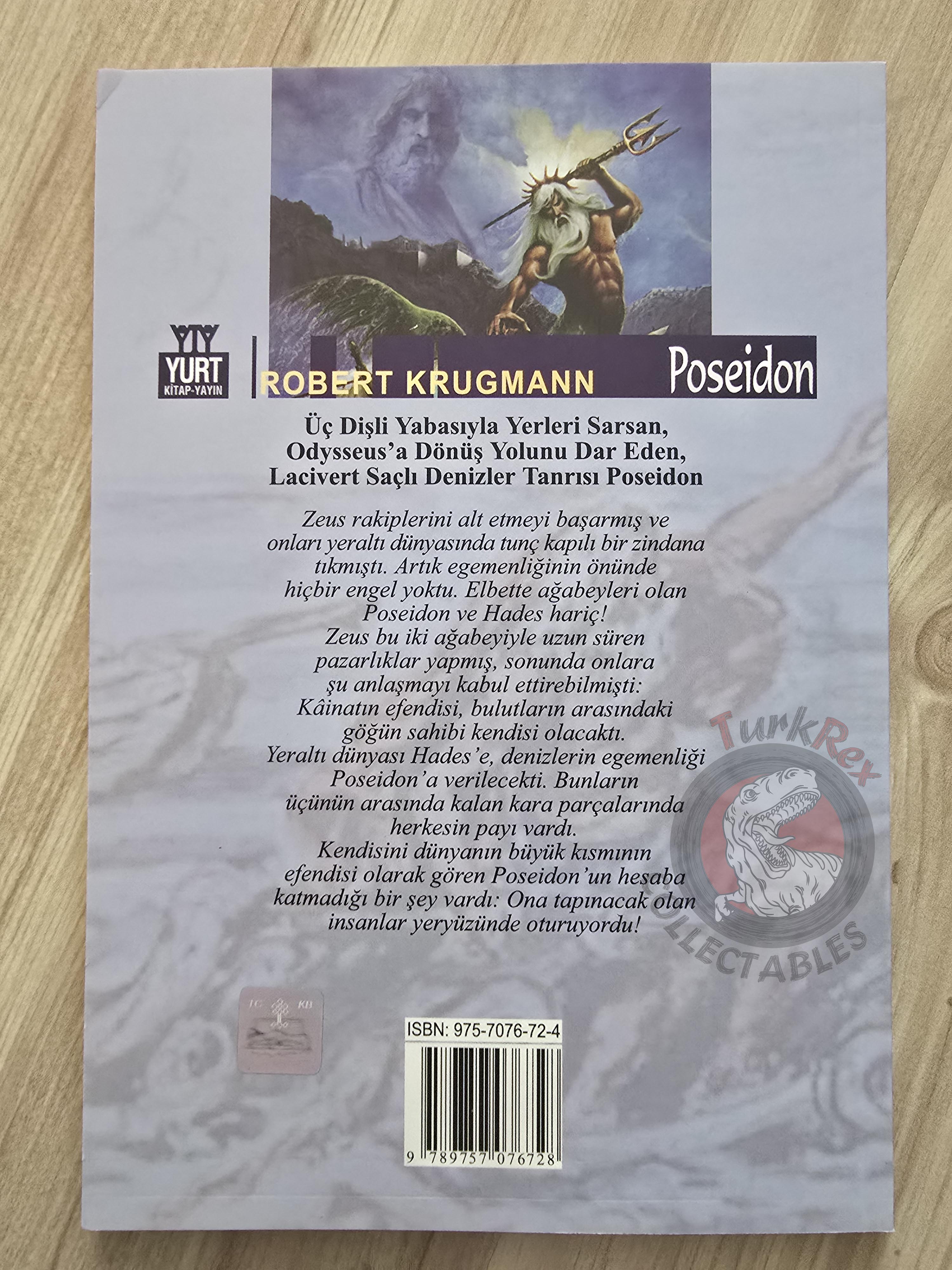 Poseidon – Robert Krugmann 2003 Turkish Book Turkey Illustrated by Turkish Artist