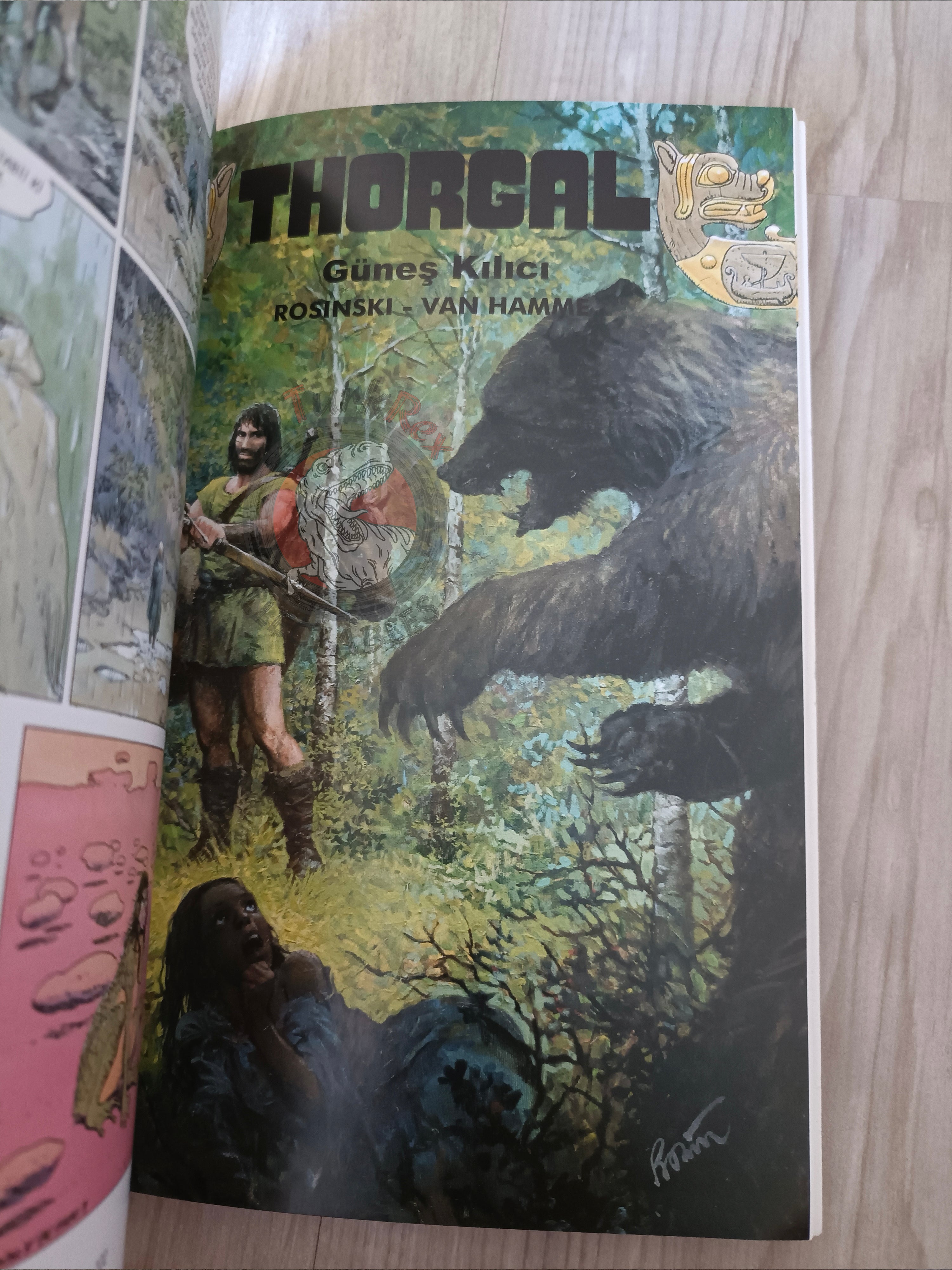 Thorgal Vol #4 La Gardienne des clés Turkish Comic Turkey #16 #17 #18